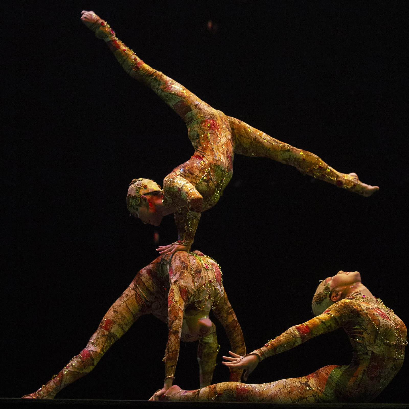 El espectáculo ‘Kooza’, del circo del sol, en imágenes