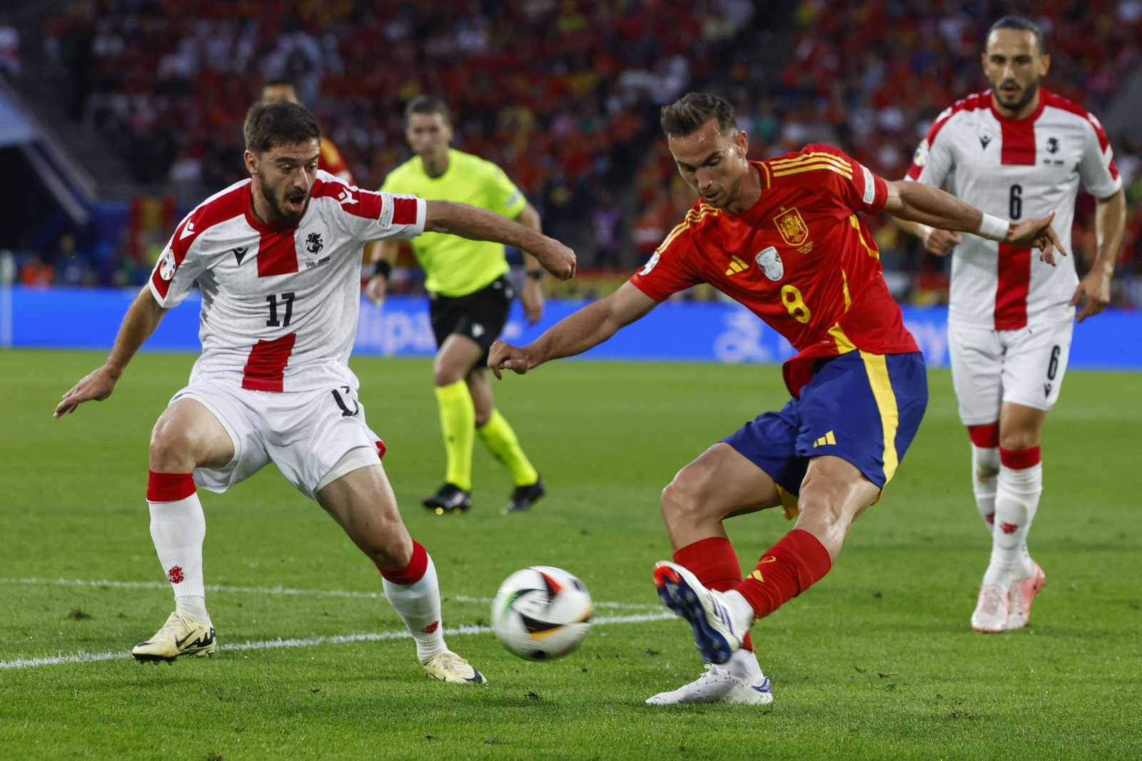 Las mejores fotos de la goleada de España a Georgia