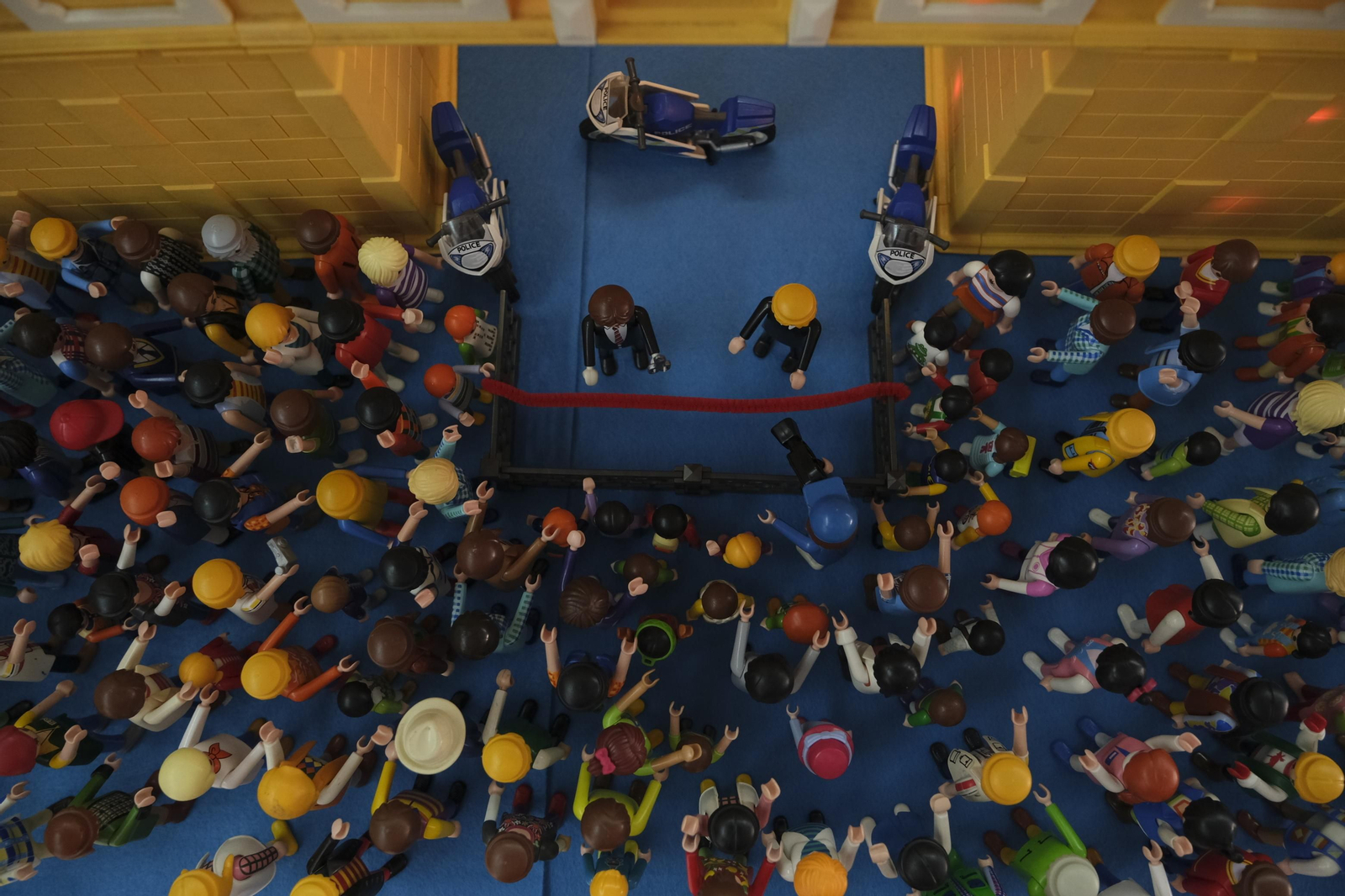 Fotogalería de los playmobil en la Feria de Almería.