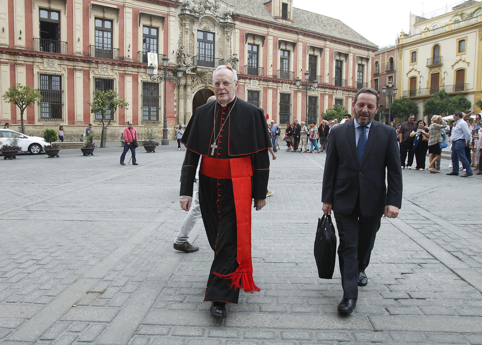 El cardenal Amigo Vallejo, arzobispo emérito de Sevilla.