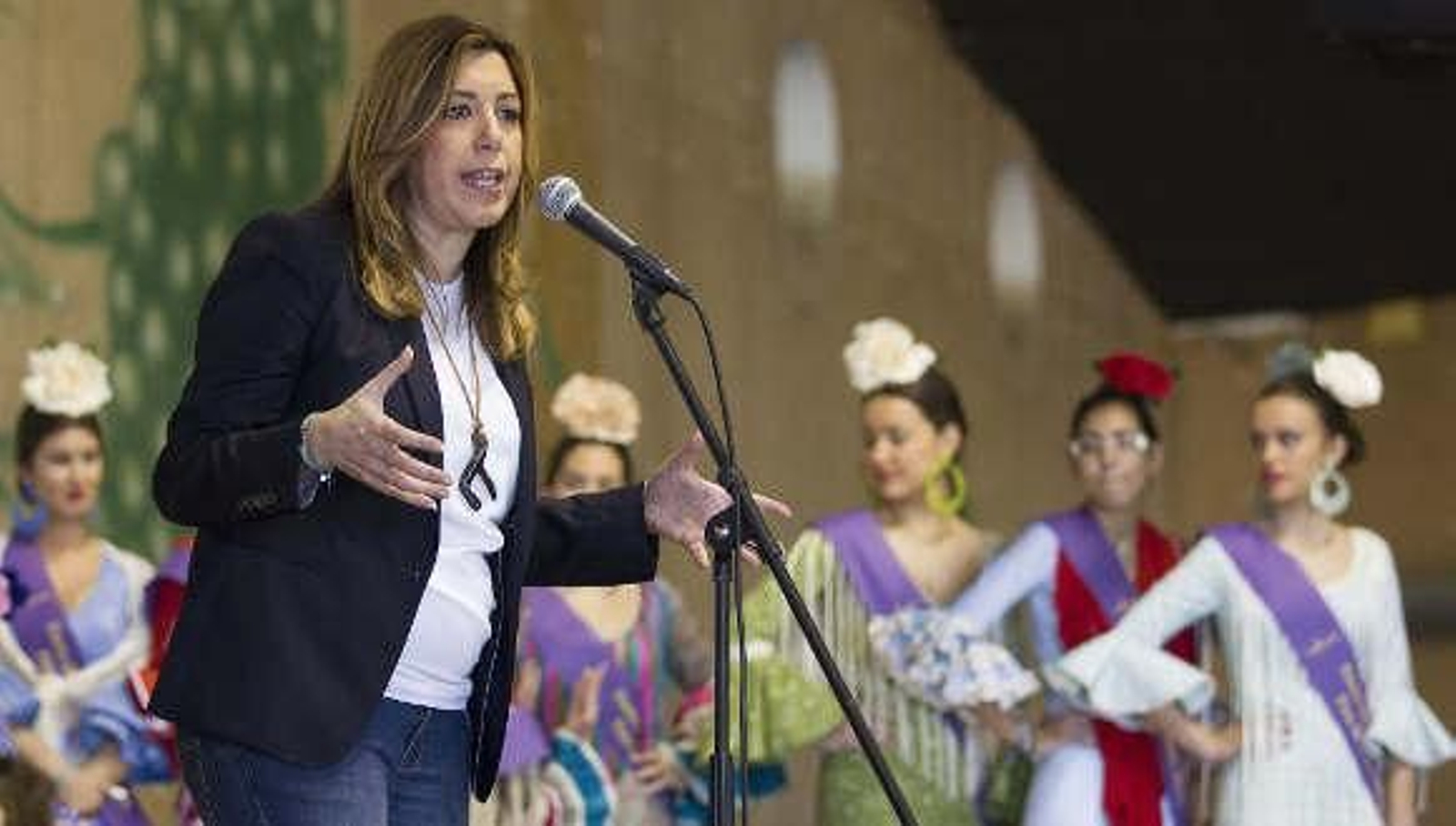 Susana Díaz: "Rajoy se ha portado con Andalucía como un banco"