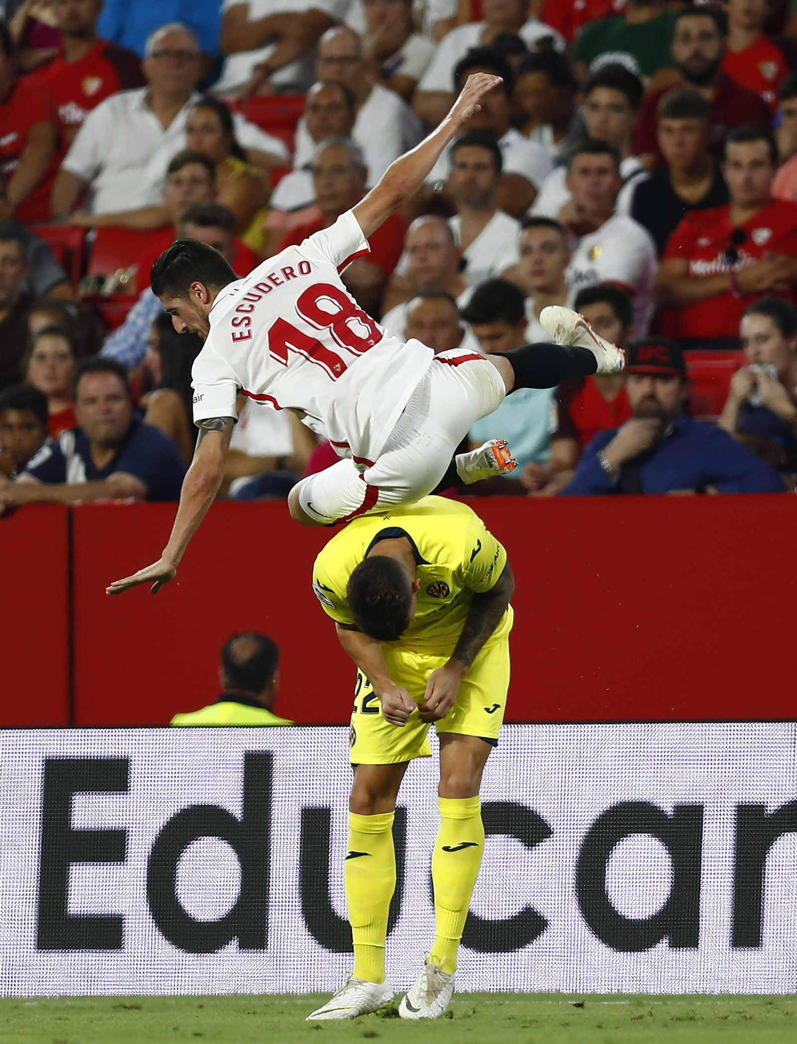 Las imágenes del Sevilla-Villarreal