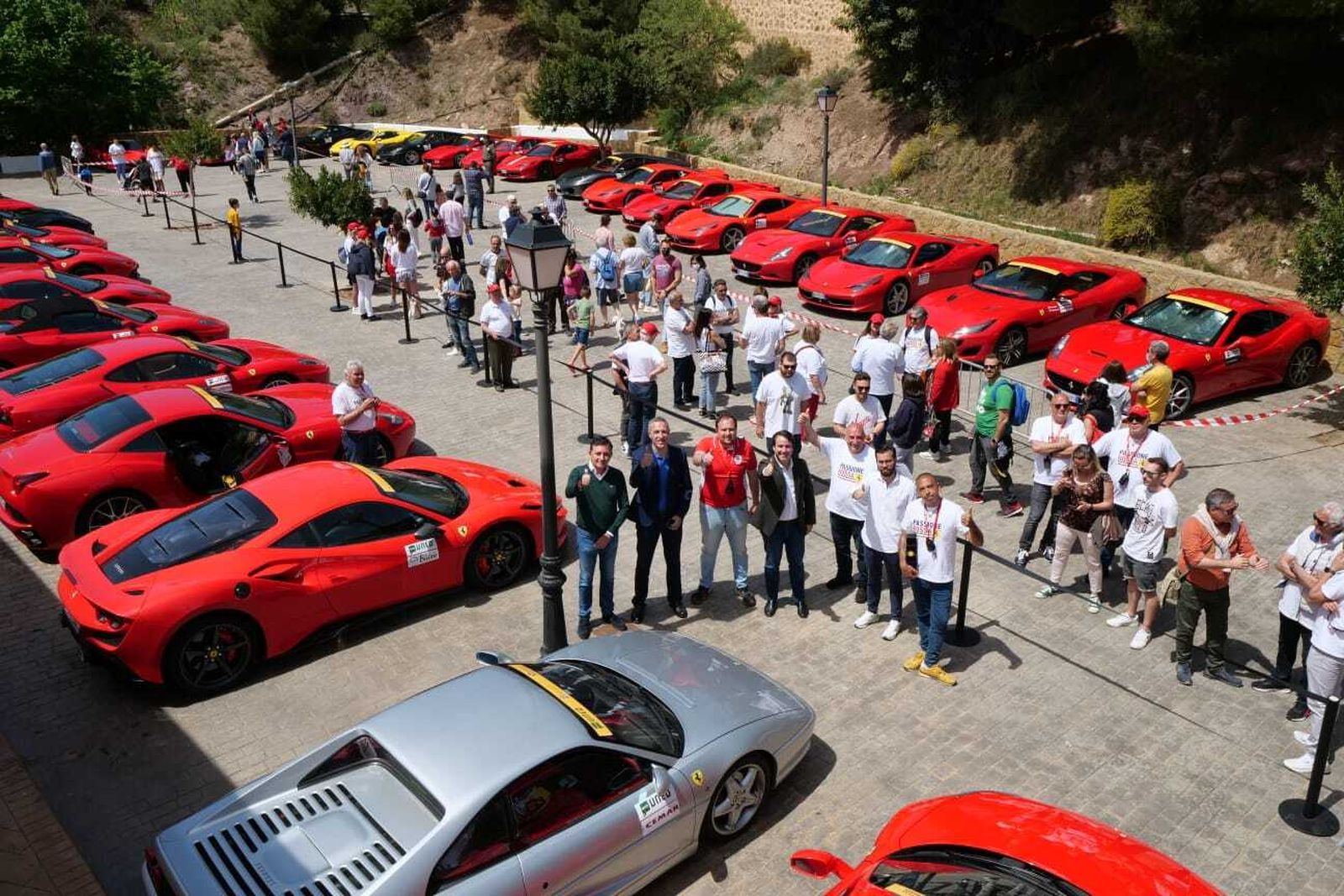 Los Ferrari en Enix este sábado.