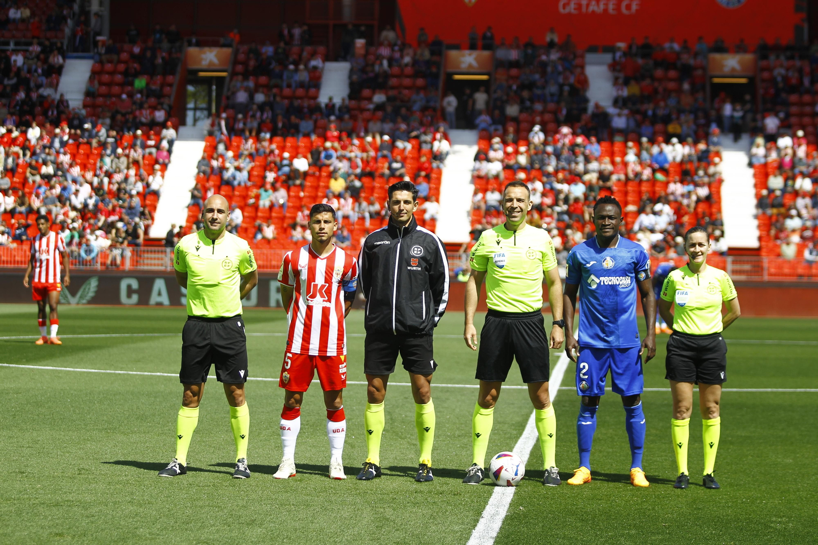 Las imágenes del triste descenso de la UDA ante el Getafe