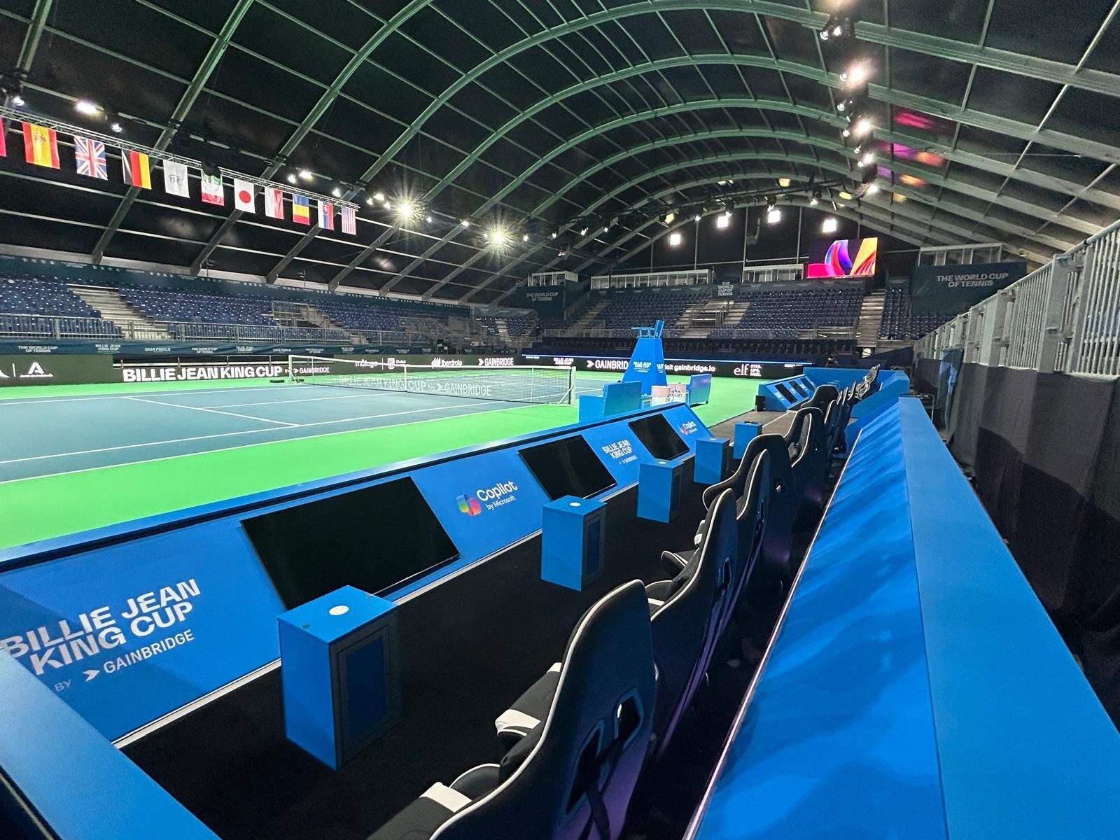 El miniCarpena para la Billie Jean King Cup, en fotos