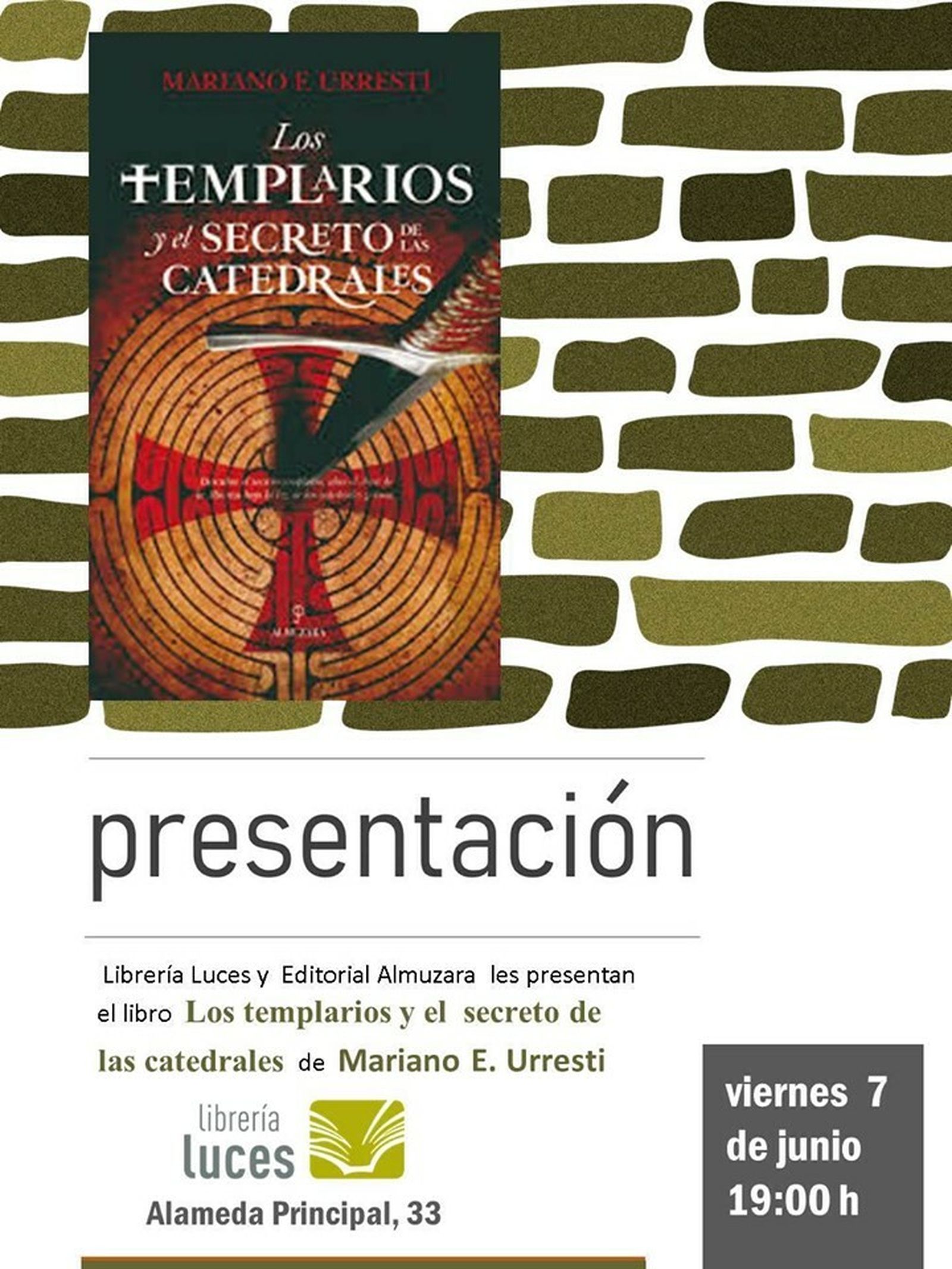 La librería Luces acoge presentacion de interés.