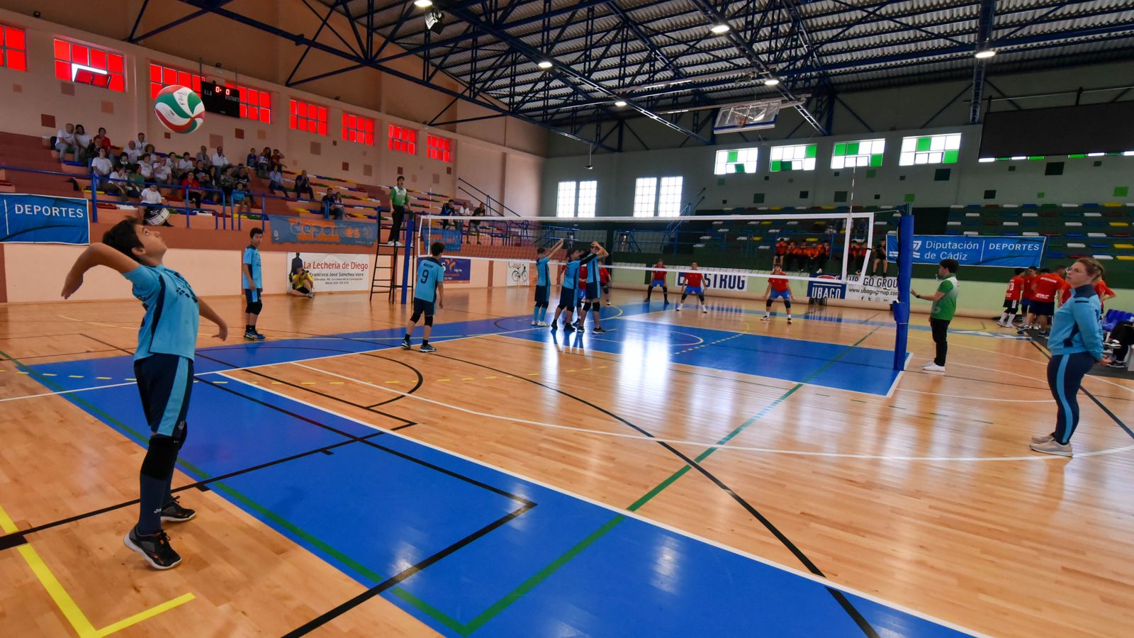 Las fotos de la segunda jornada del Campeonato de Andalucía infantil masculino de voleibol en La Línea