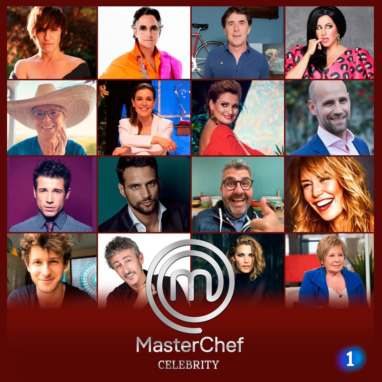 Los 16 participantes del nuevo 'Masterchef Celebrity'