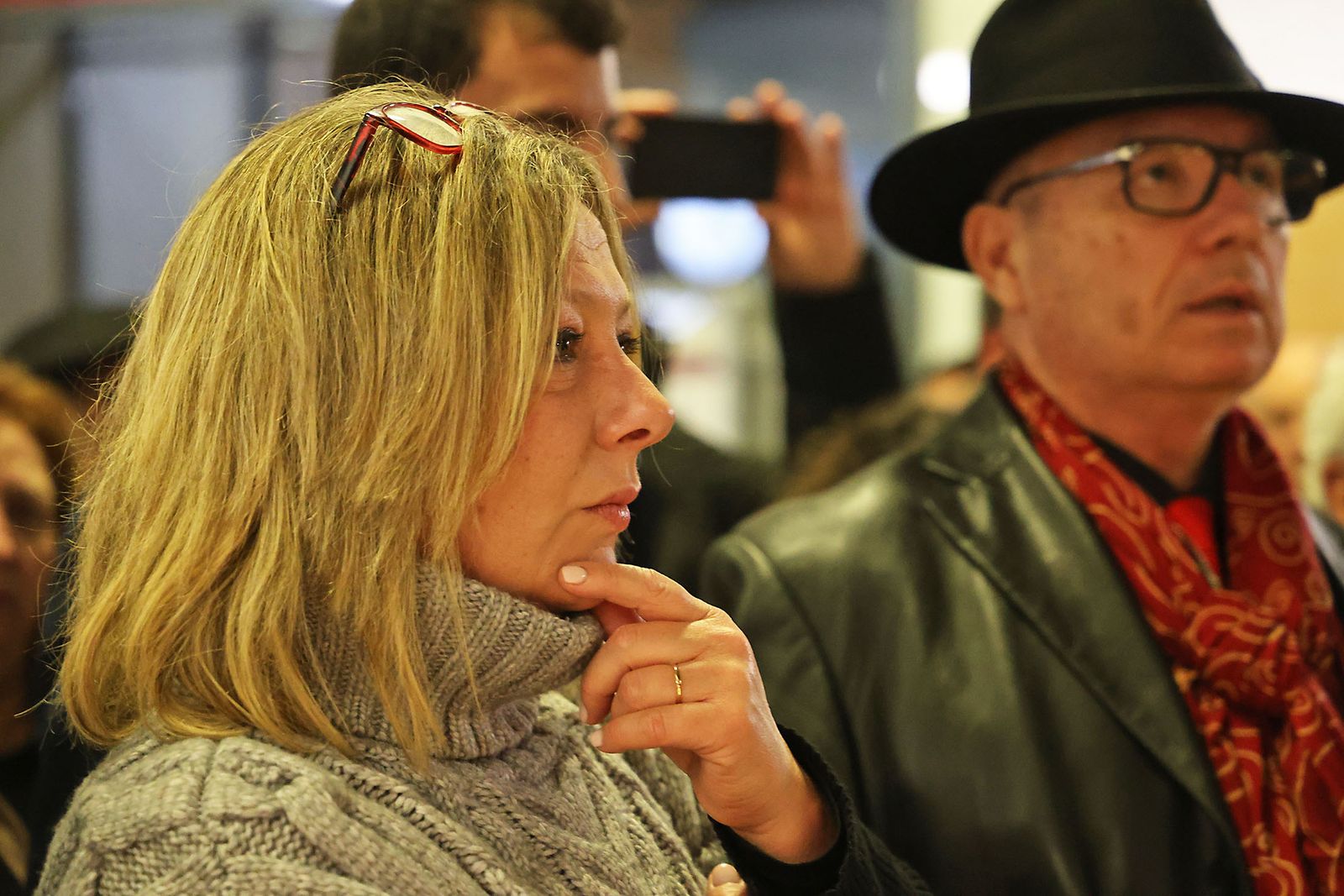 Las fotografías de la vigilia por los fallecidos en el accidente de tren  de Adamuz