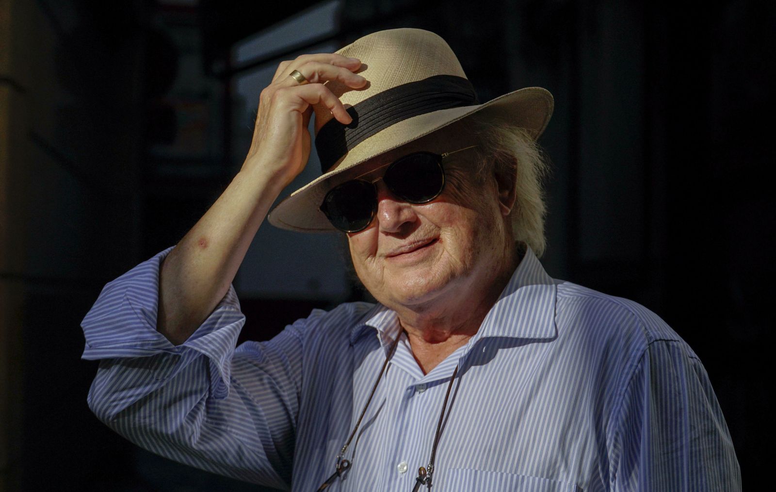 Miguel Veyrat, durante la entrevista.