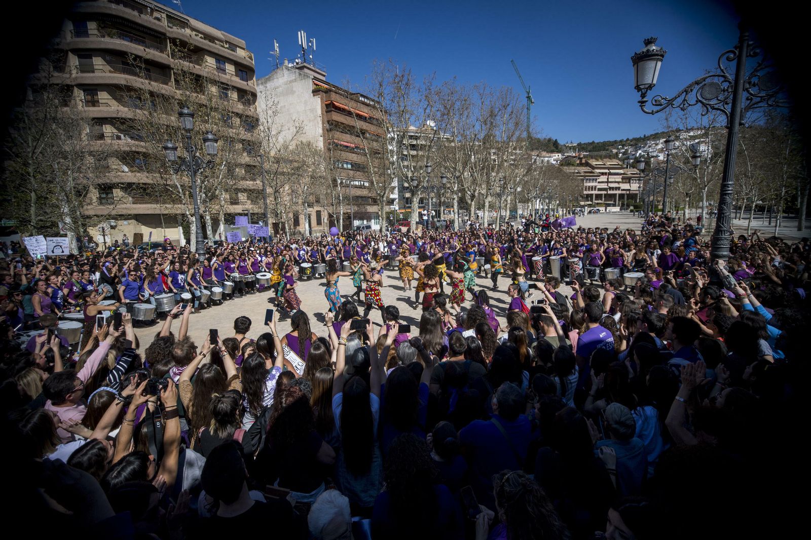 Así ha vivido Granada el 8-M