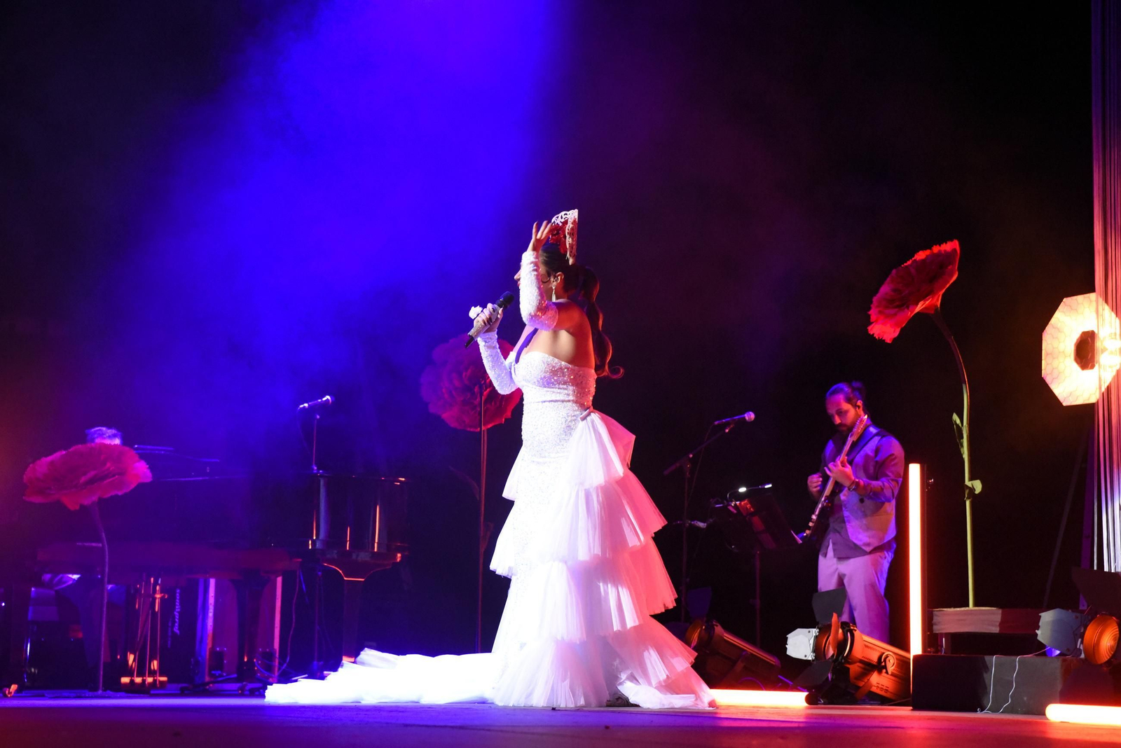 Fotos del concierto de Laura Gallego en La Línea