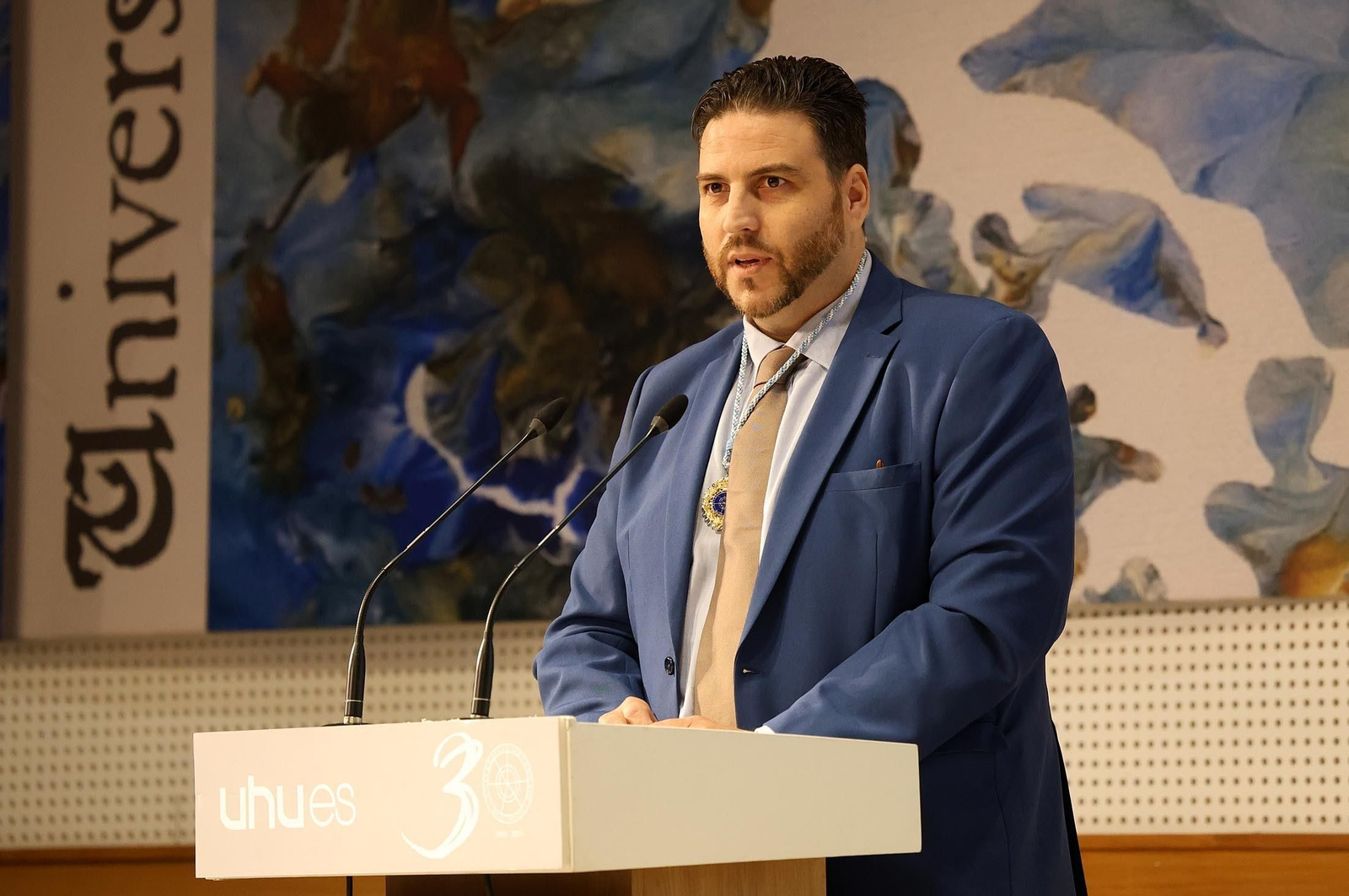 Imágenes del acto de conmemoración del Día de la Universidad de Huelva