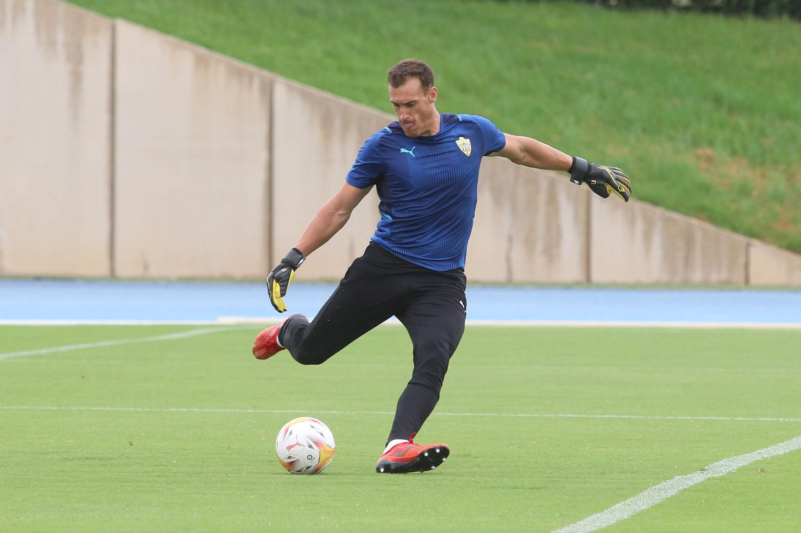 Fotogalería del entrenamiento de la UD Almería del miércoles 11 de agosto