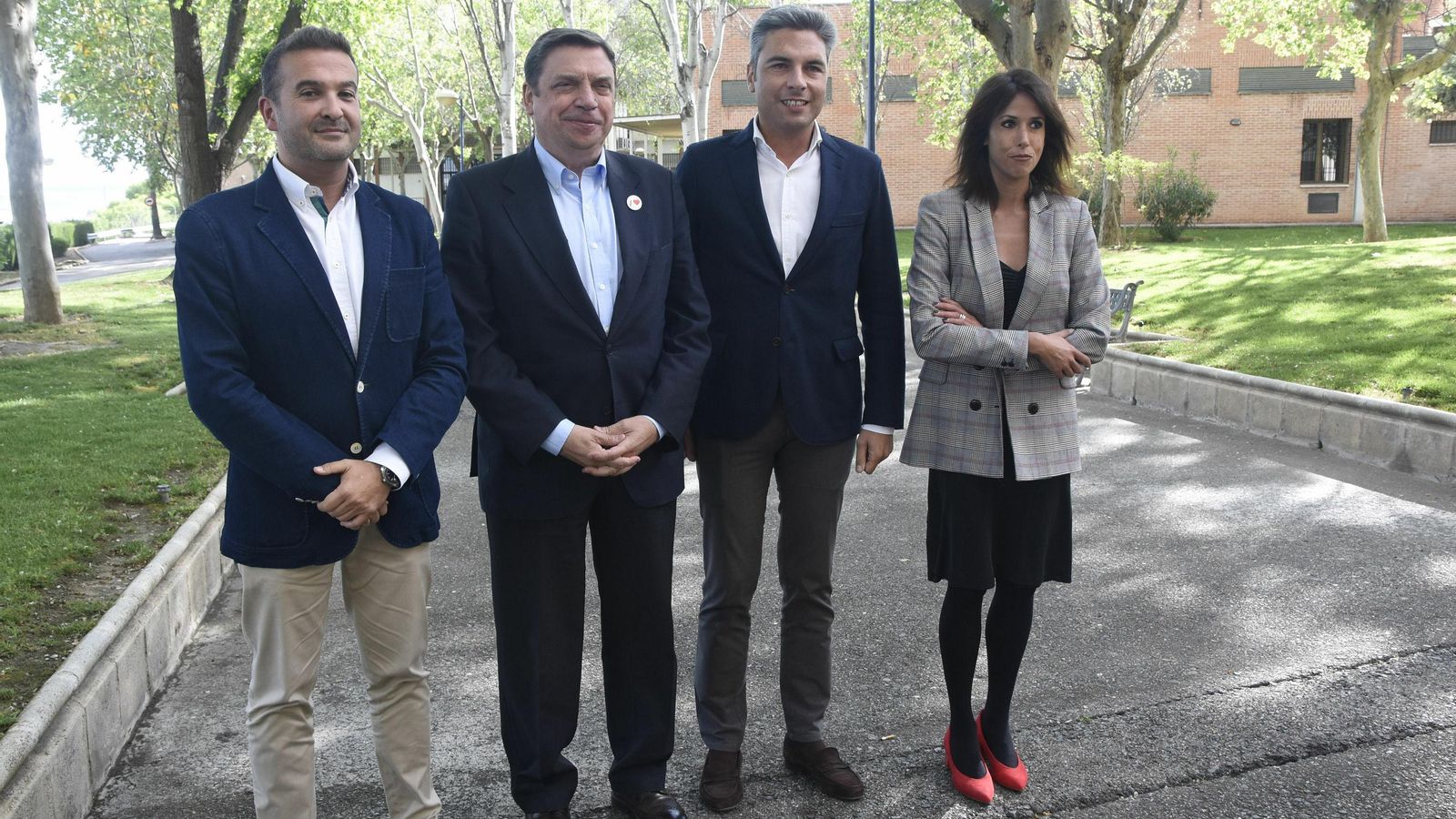 Los números 1 al Congreso de Cs (Marcial Gómez), PSOE (Luis Planas), PP (Andrés Lorite) y UP (Martina Velarde).