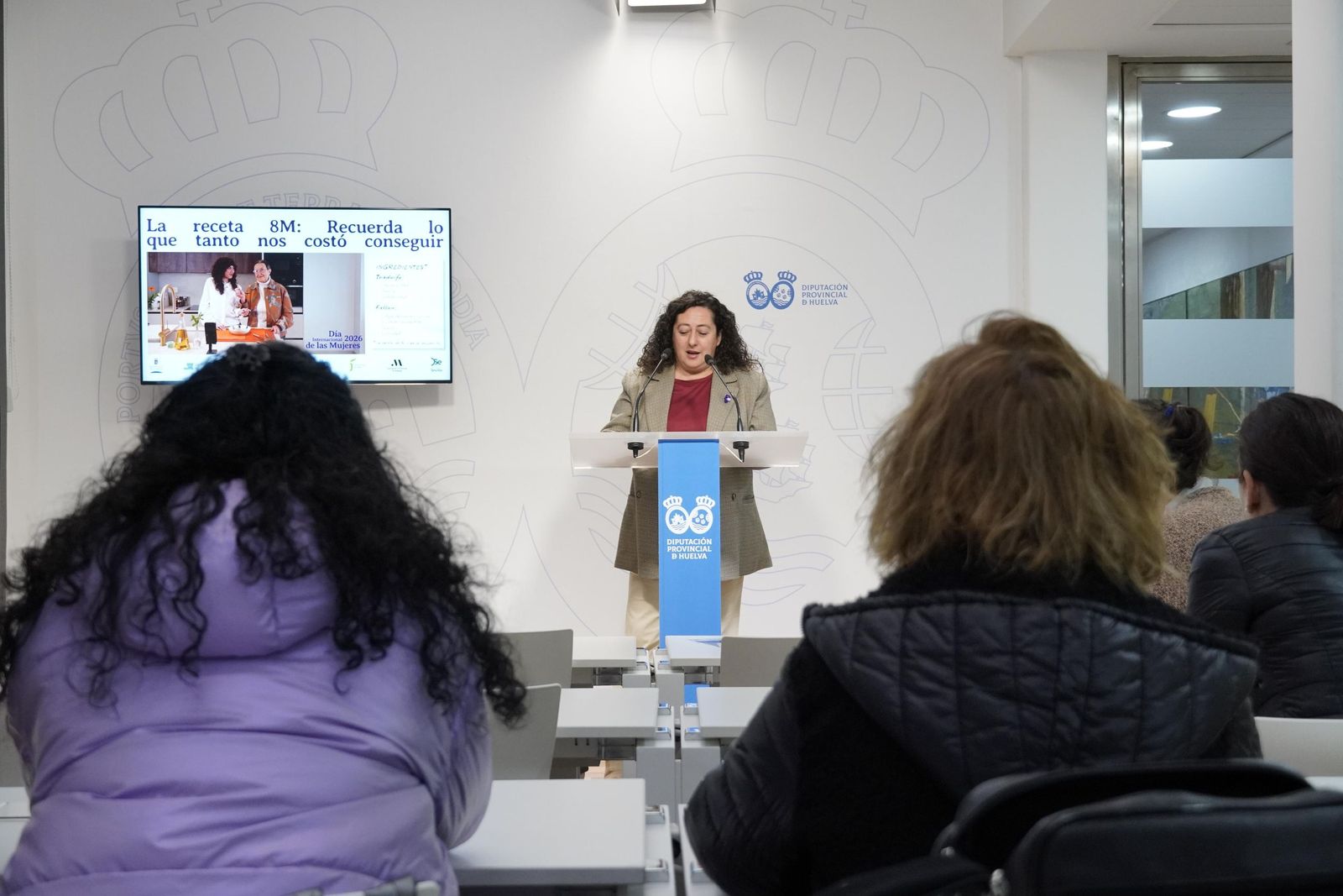 La diputada Mar Martín, este lunes.