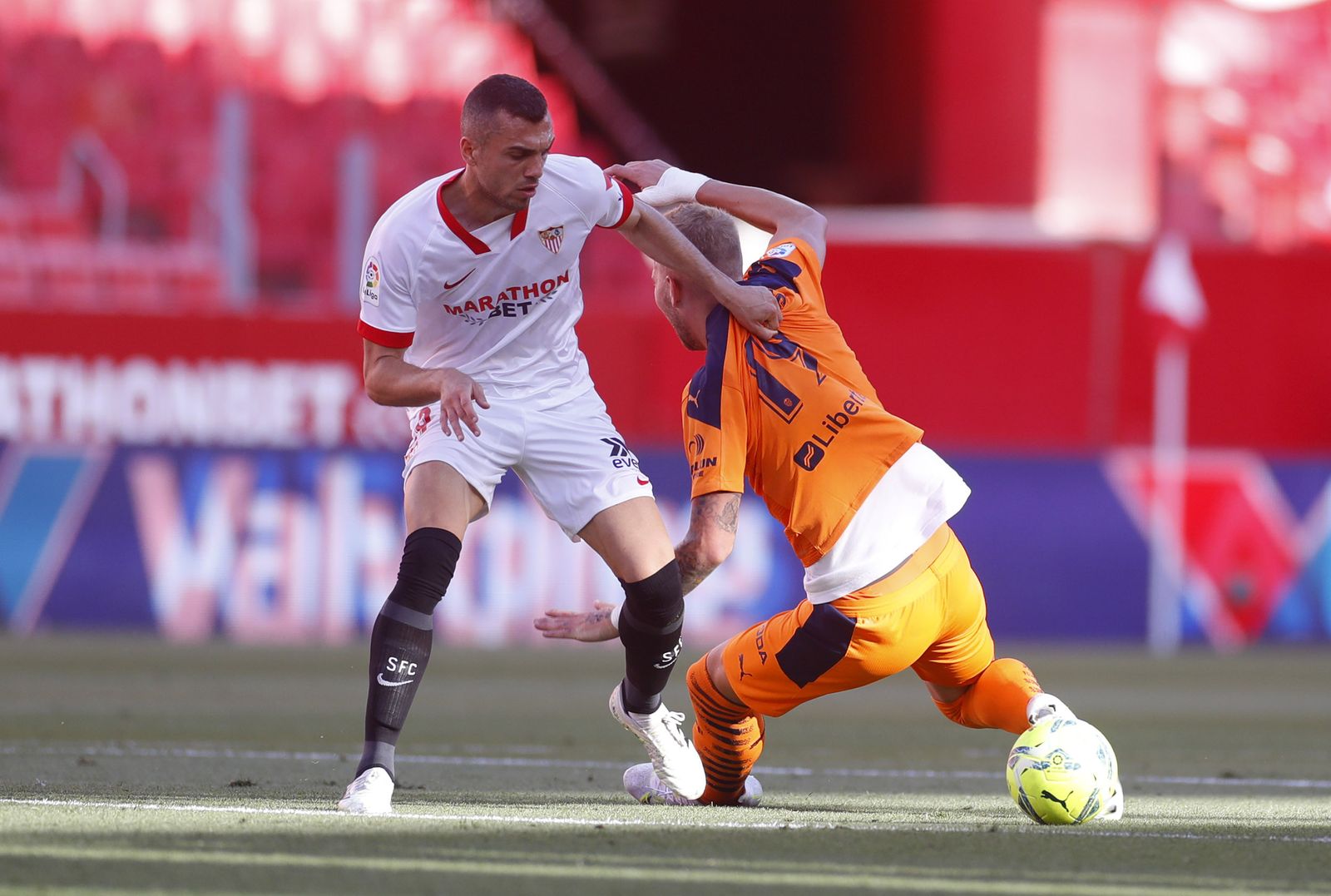 Las imágenes del Sevilla-Valencia