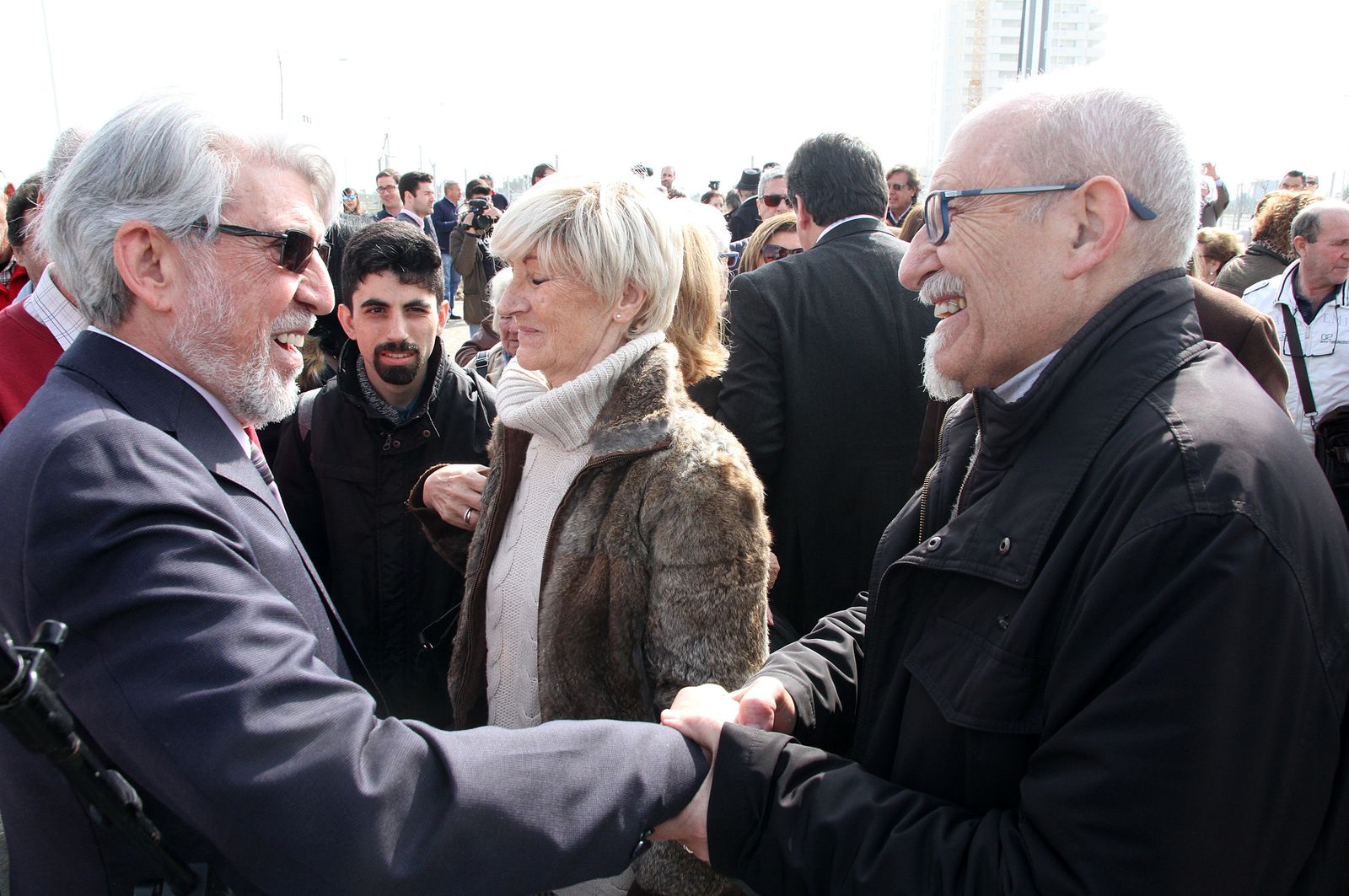 Inauguración de la Calle Doctor Cristóbal Gangoso, en imágenes