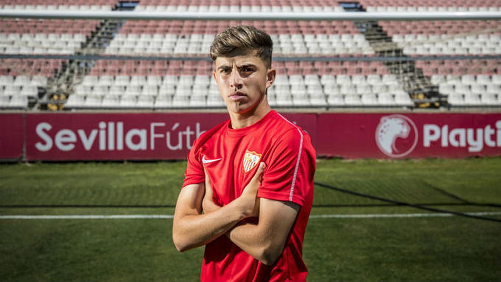 El joven Antonio Zarzana.