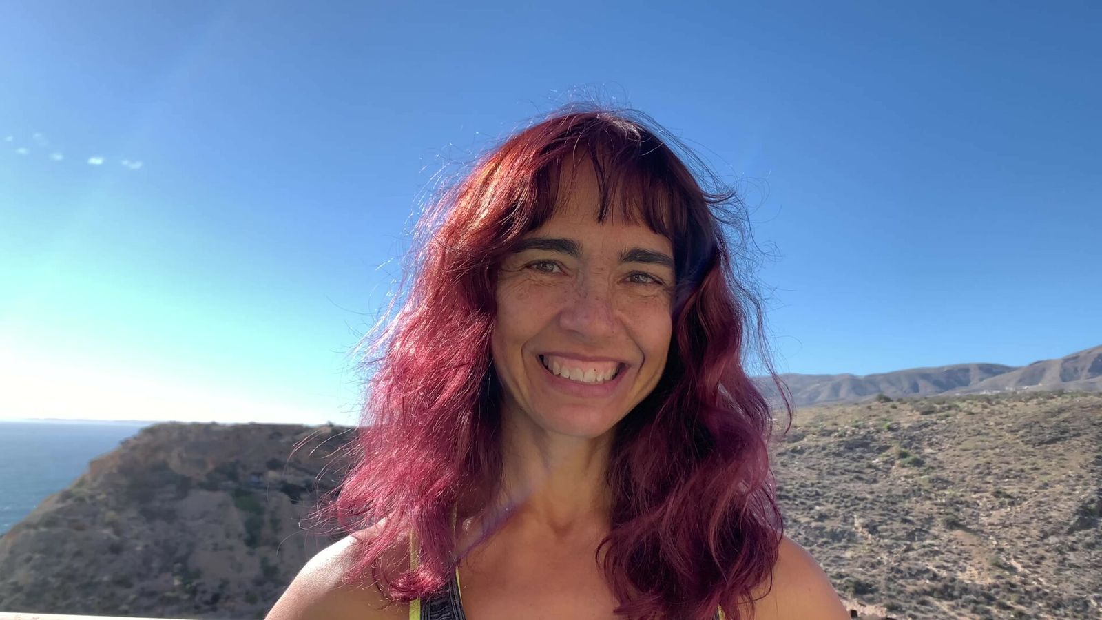 La investigadora de la Universidad de Almería Tania Mazzuca, inventora de la patente.