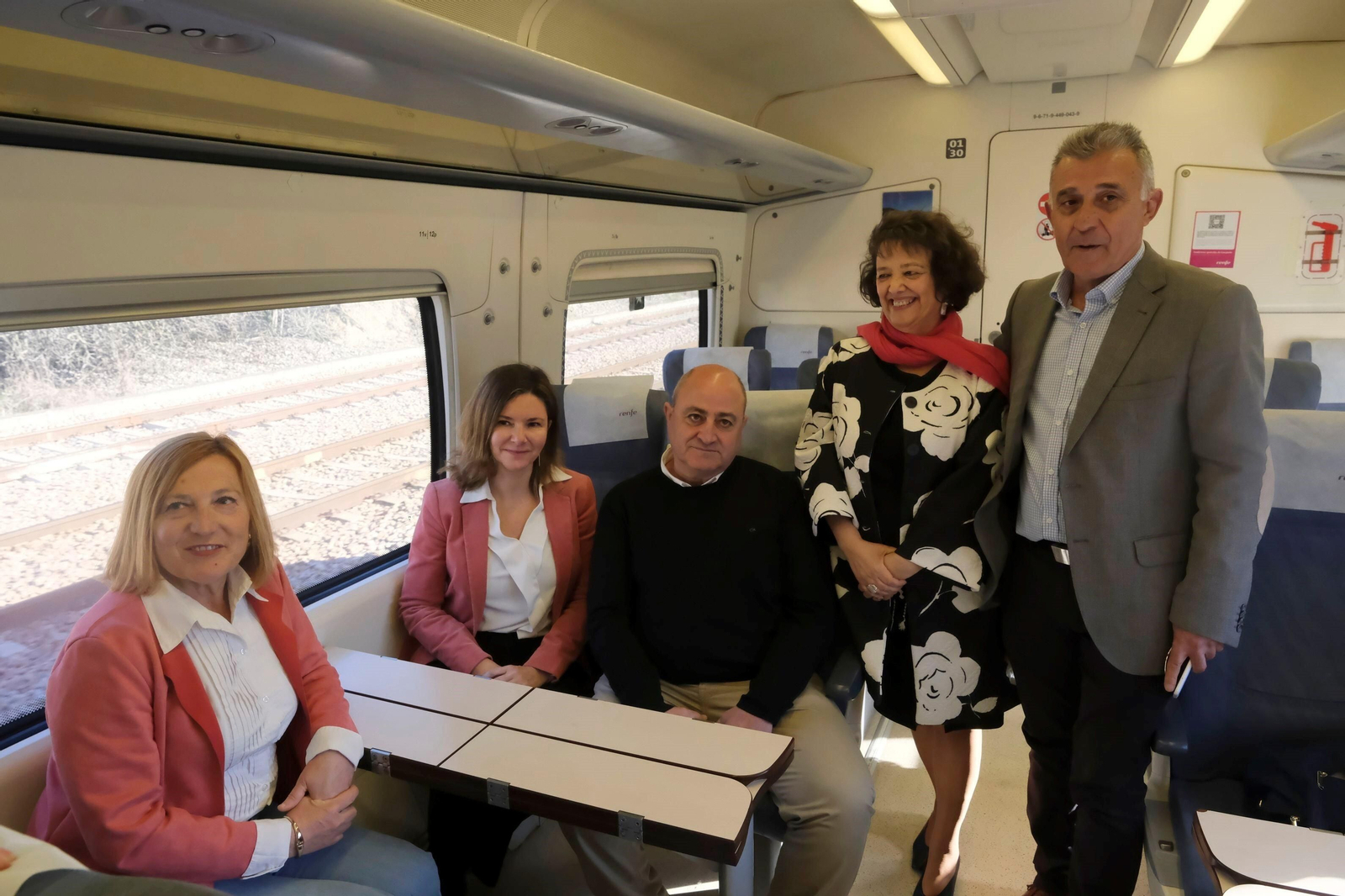 Así ha sido el primer viaje del Cercanías del Valle del Guadalquivir, en fotos