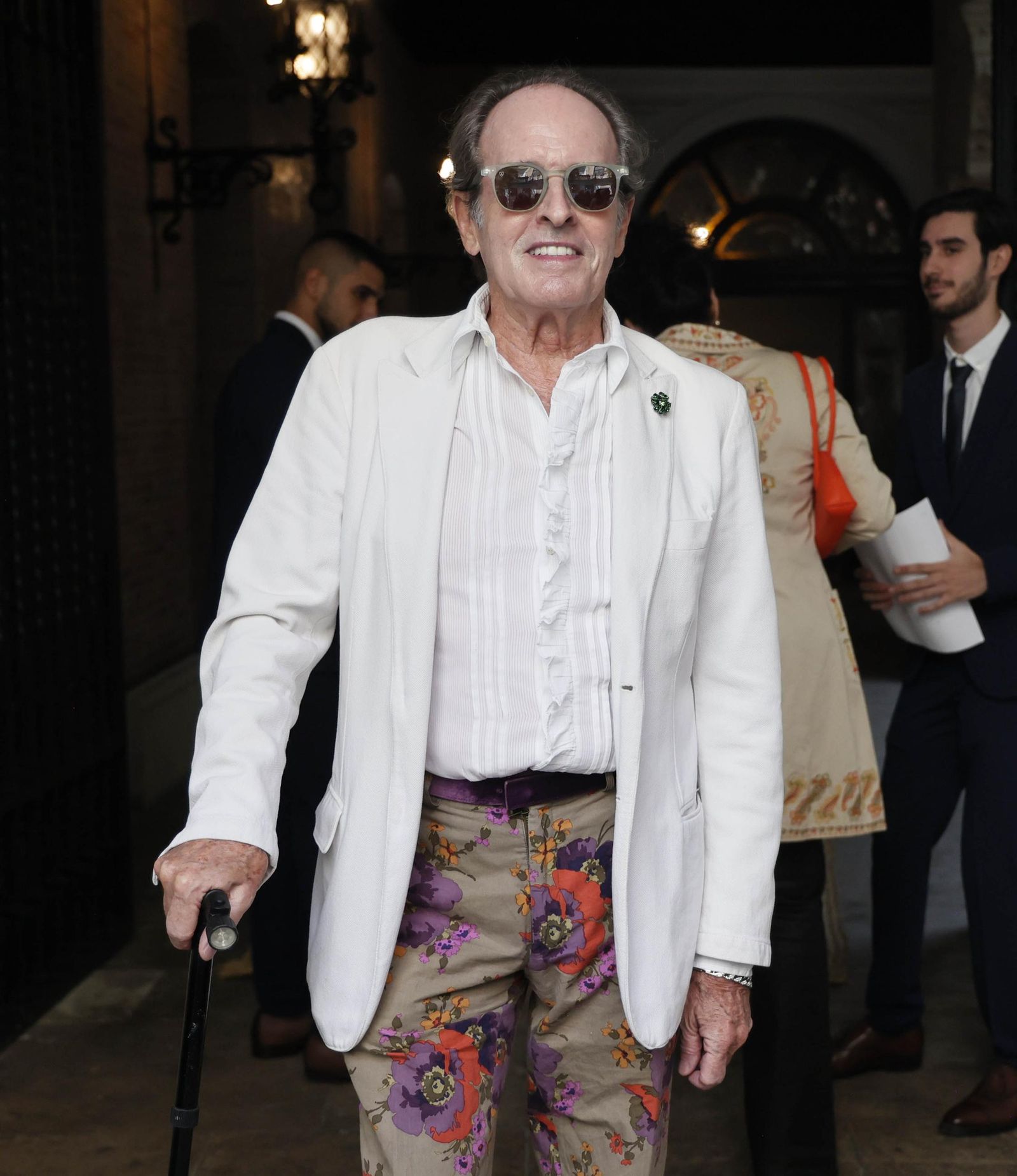 Antonio Muñoz celebra su boda en el Palacio de la Motilla