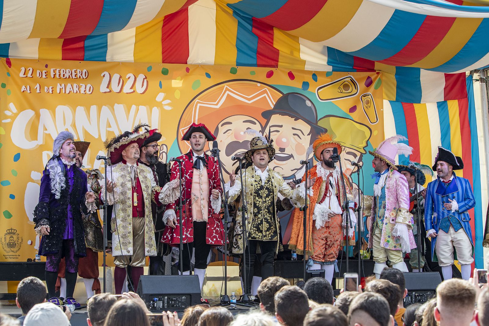 'La chusma selecta', en el escenario de Plaza del Rey.