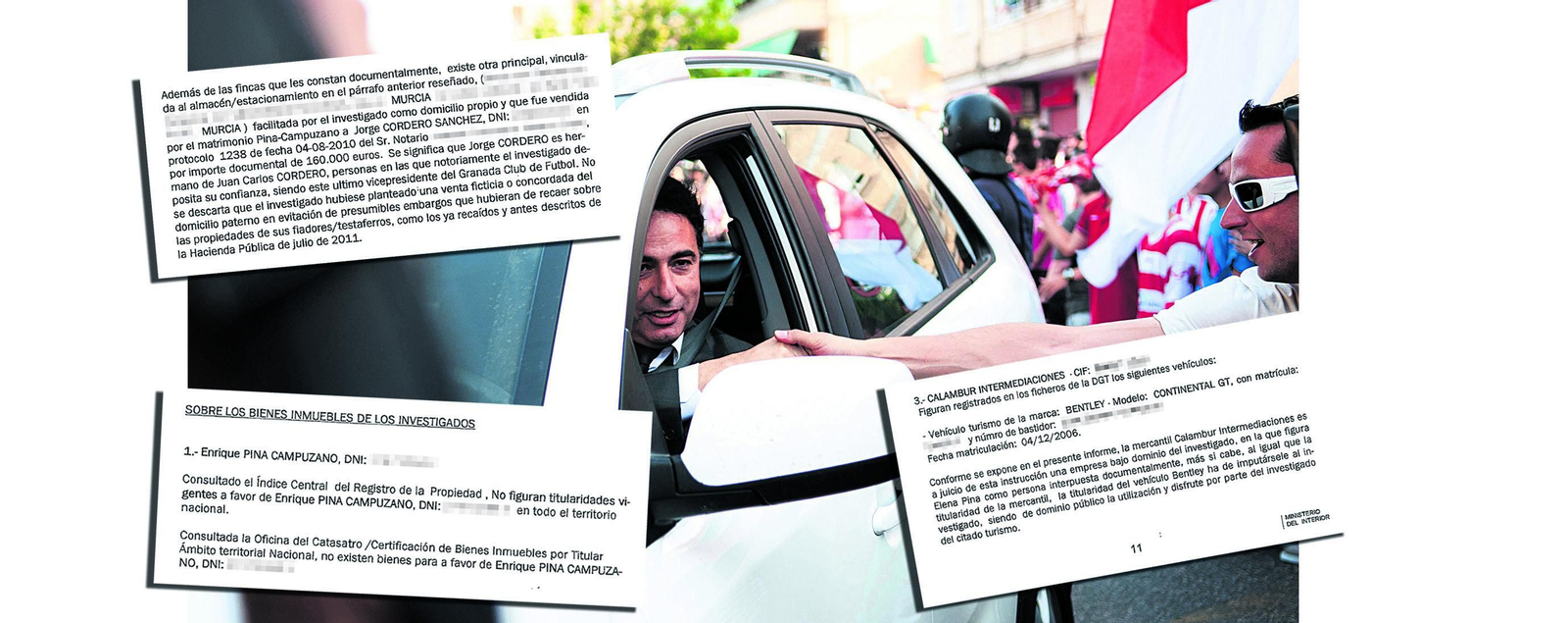 Era de "dominio público" que el expresidente del GranadaCF disfrutaba de diferentes vehículos que no figuraban a su nombre. Era de "dominio público" que el expresidente del GranadaCF disfrutaba de diferentes vehículos que no figuraban a su nombre.