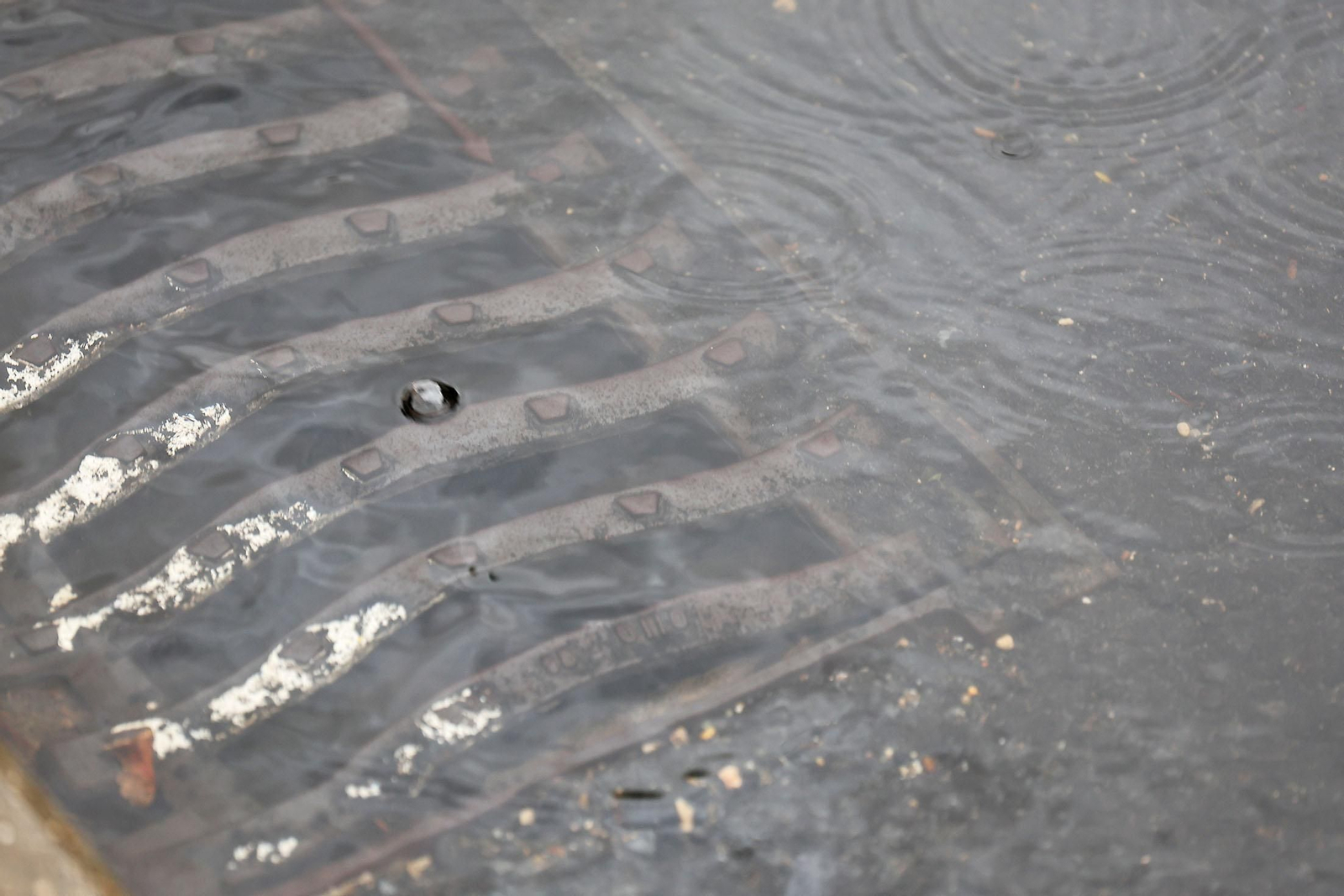 Imágenes de la lluviosa mañana de sábado en Huelva