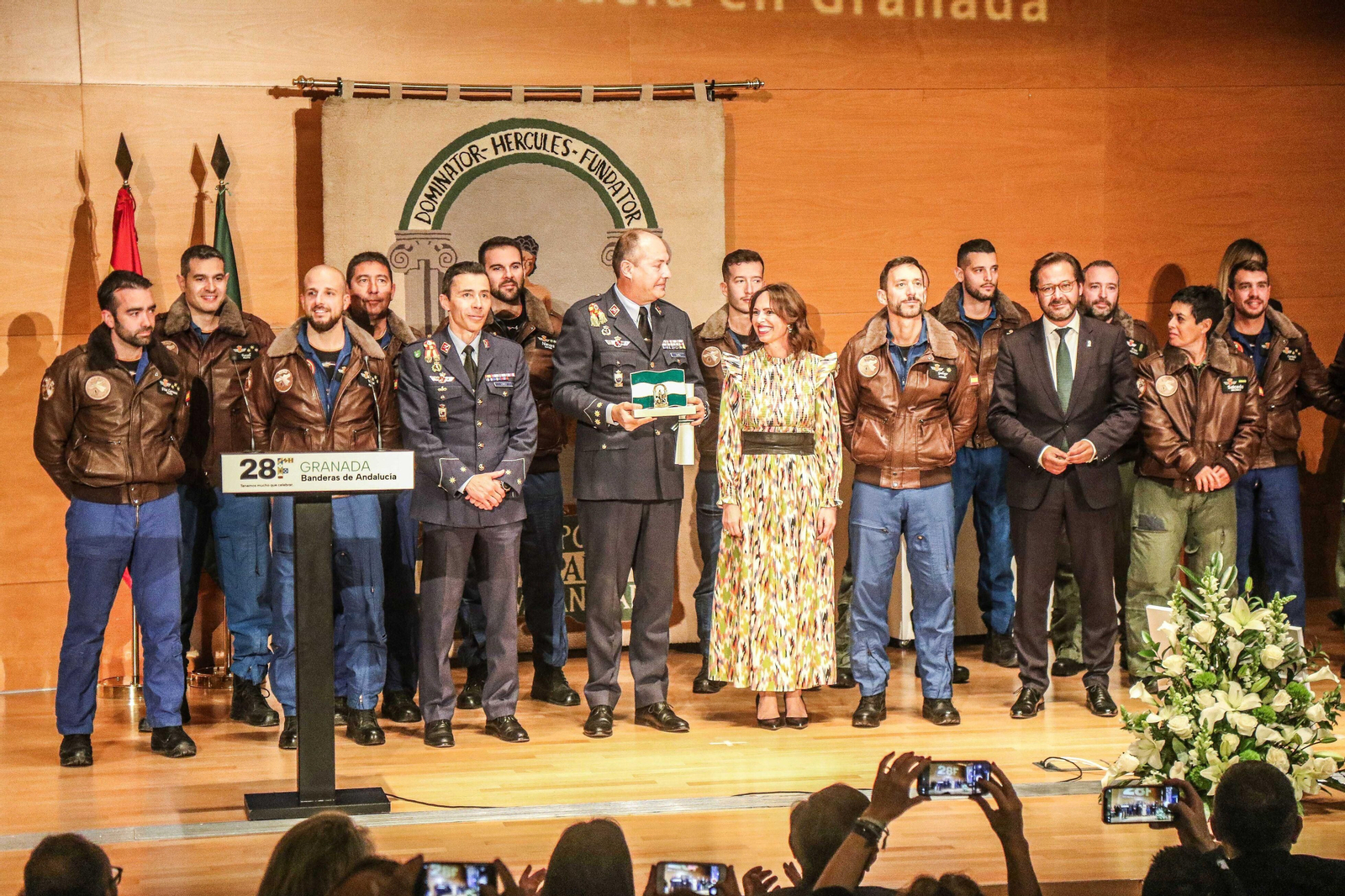 La entrega de las Banderas de Andalucía 2024, en imágenes