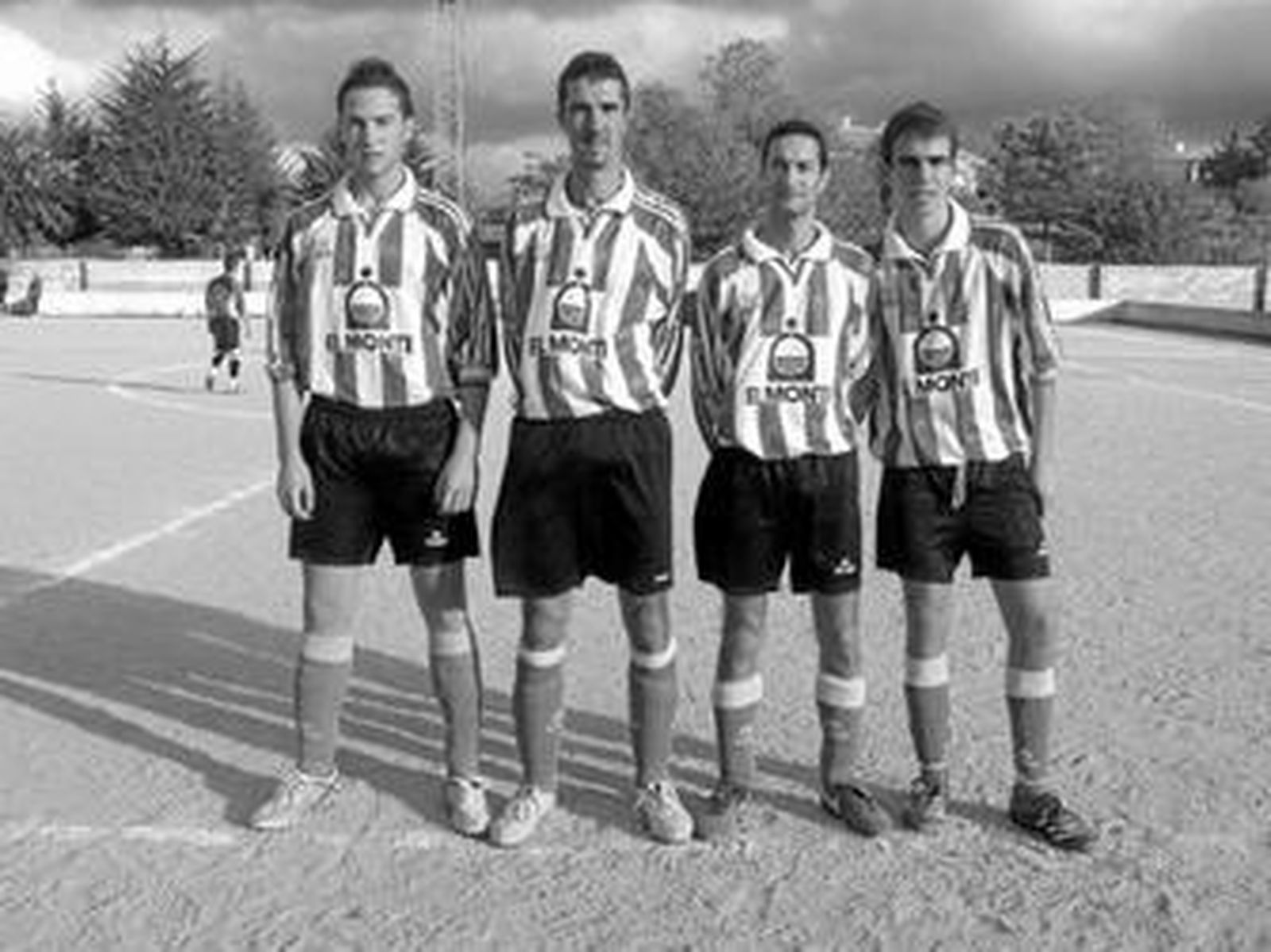 Manolo, Roberto, Víctor y Pérez, la zaga del Campofrío.