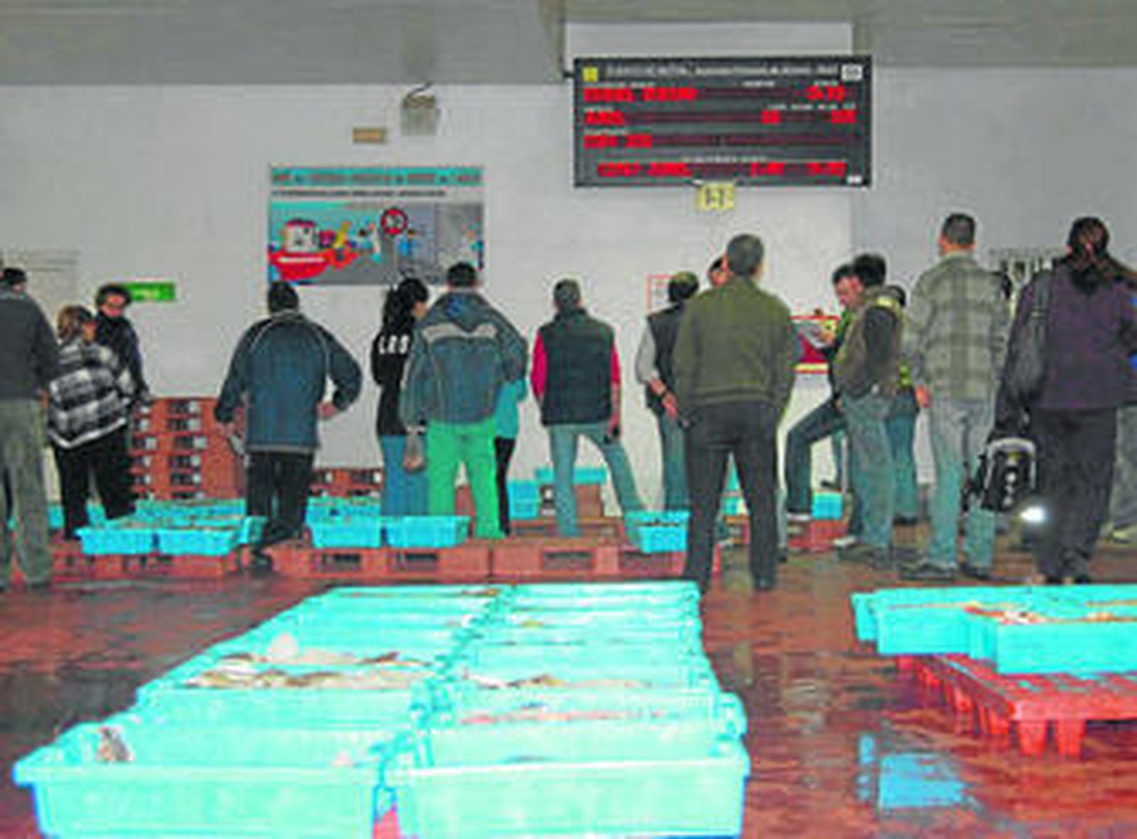 Imagen de la lonja de Motril.