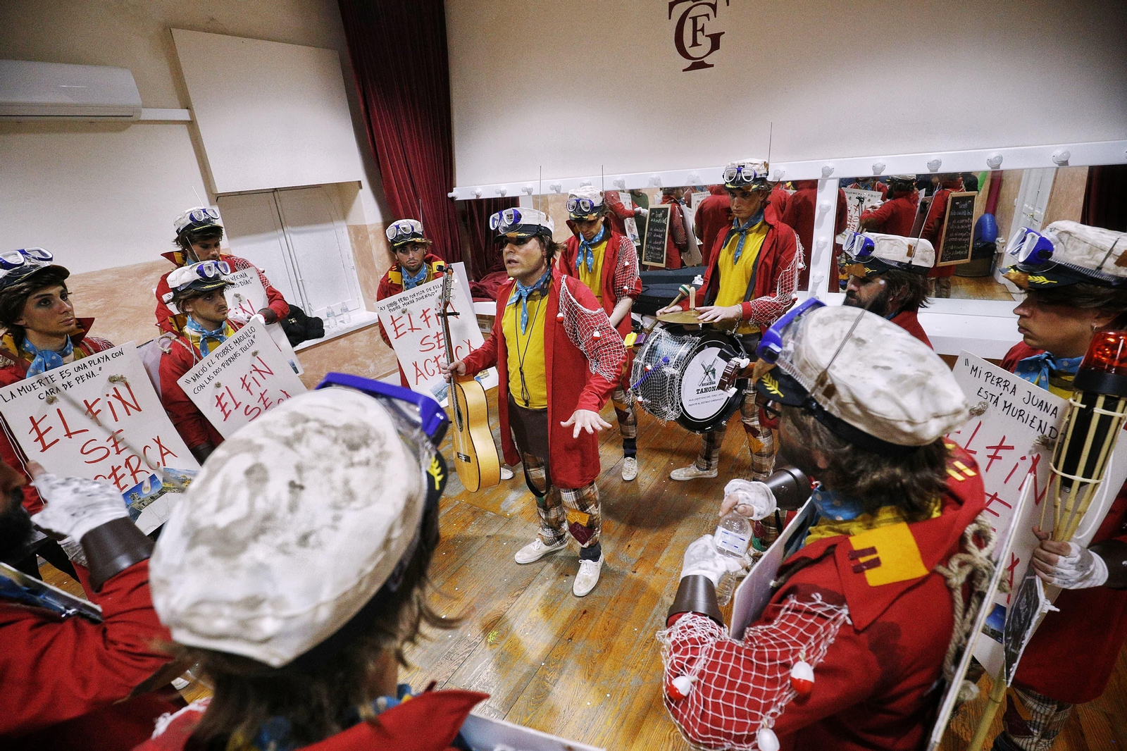 Chirigota 'La alegría de Cai (los apocalípticos)'