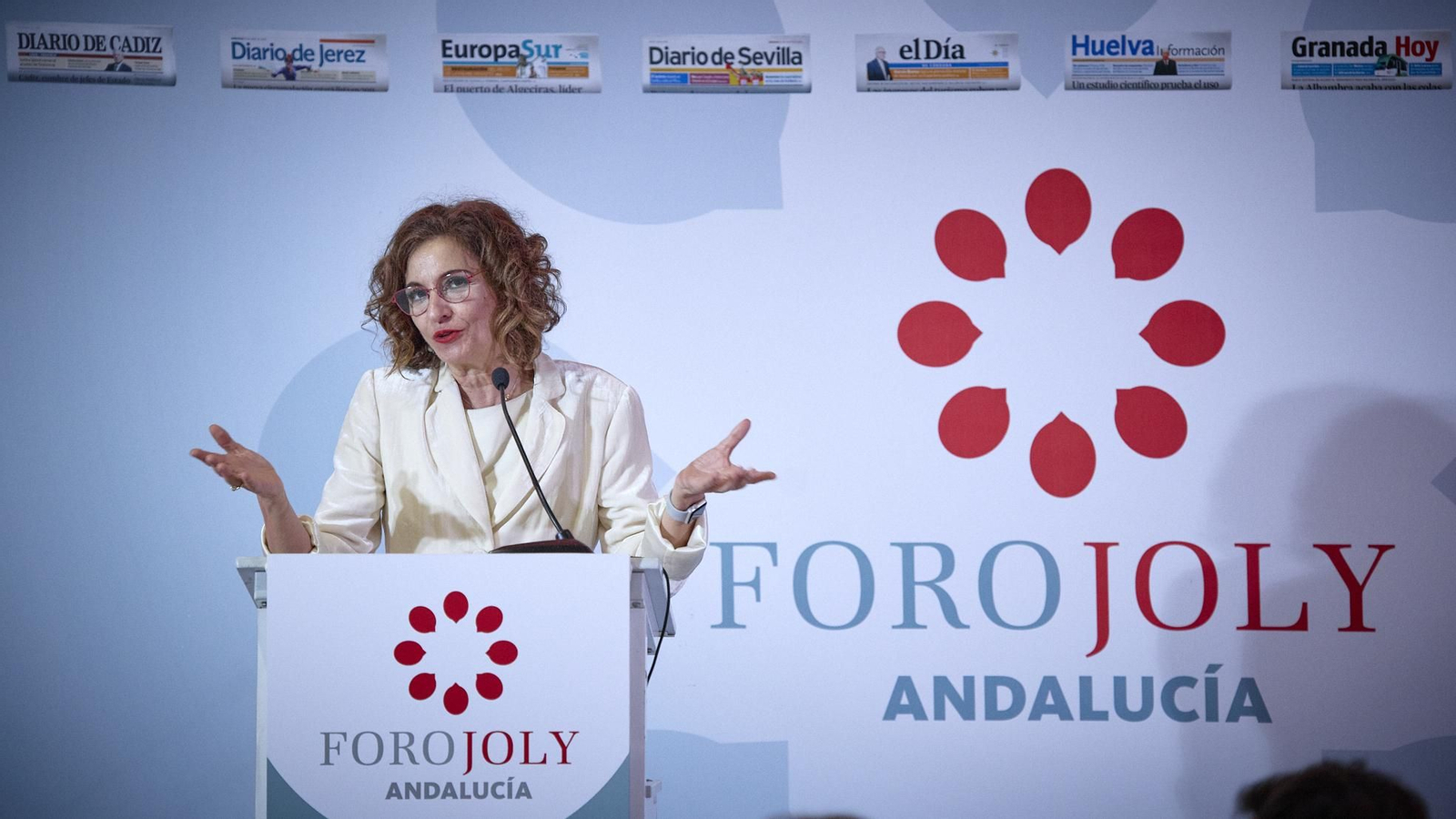 María Jesús Montero en el Foro Joly Andalucía .
