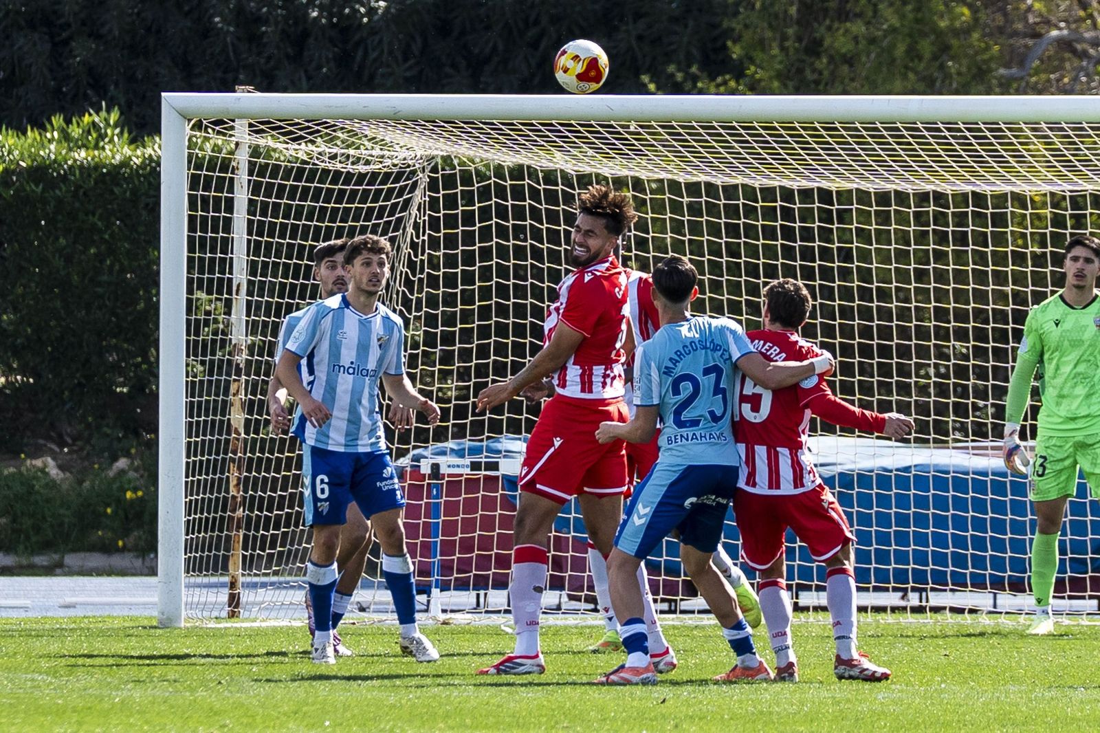Las imágenes del Almería B y Atlético Malagueño en el Anexo de los Juegos Mediterráneos