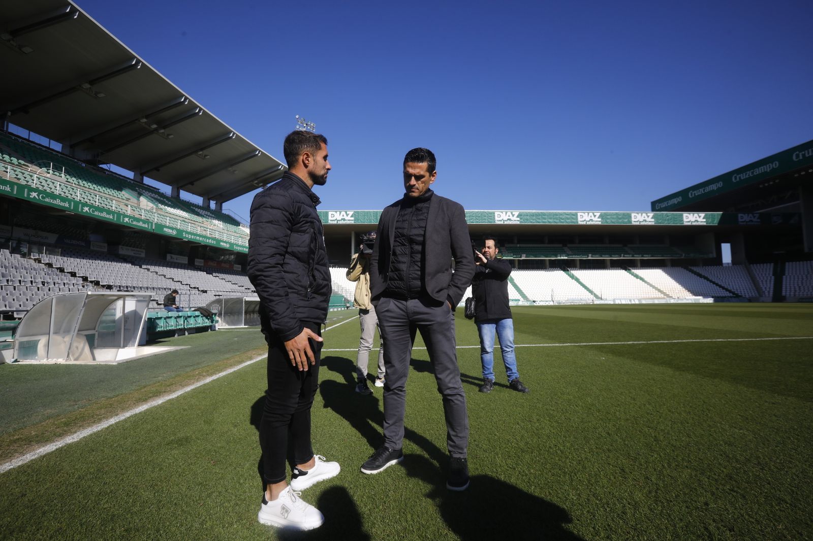 La presentación de Canario con el Córdoba CF, en imágenes