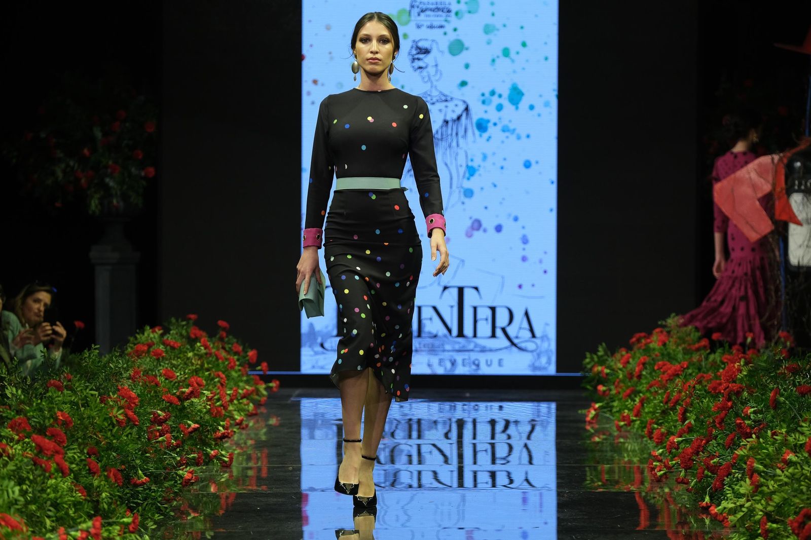 Desfile de Rafael Leveque en la Pasarela Flamenca Jerez Tío Pepe 2023