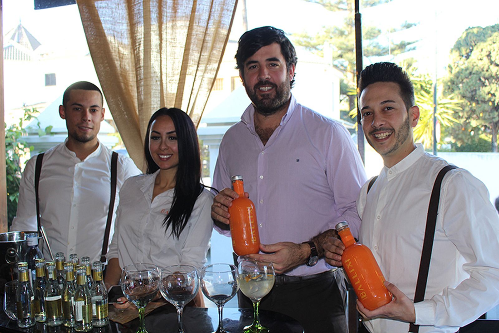 Cayetano Martín, Marco Fernández, Celia Garijo y Alberto Crespo.
