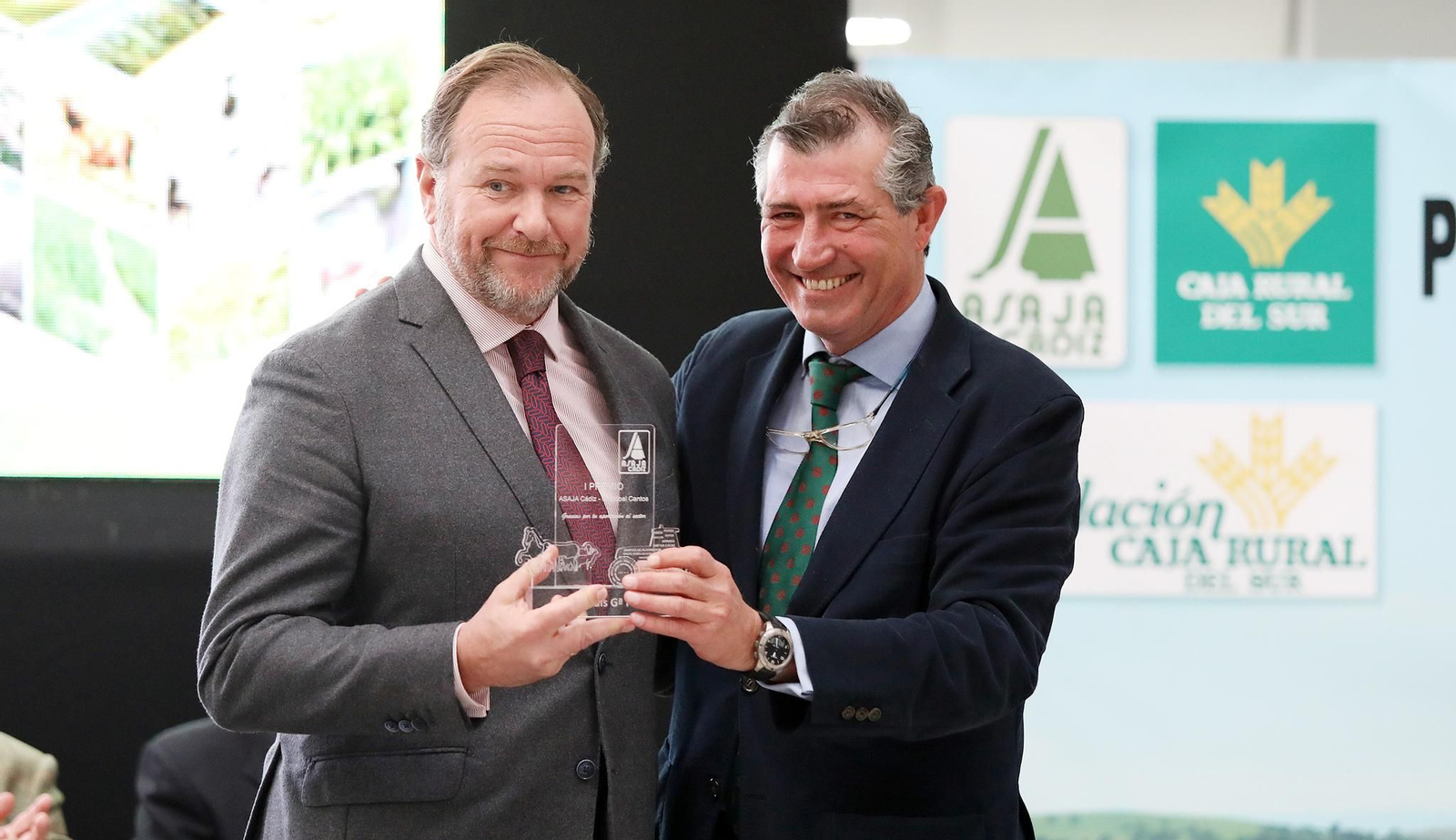 Imágenes de la entrega de los I Premios ASAJA Cádiz-Cristóbal Cantos