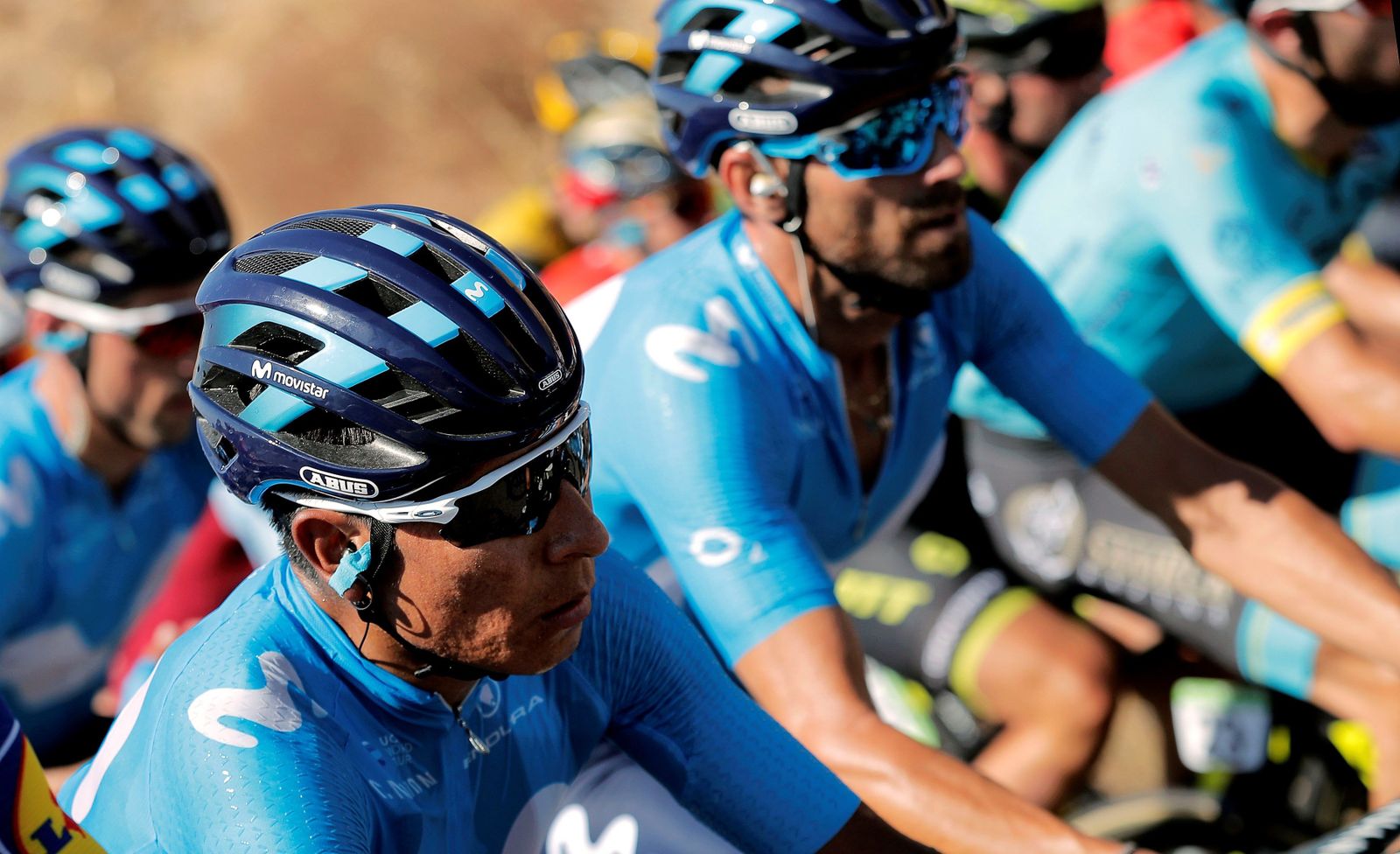 Las imágenes de la segunda etapa de La Vuelta: Marbella-Caminito del Rey