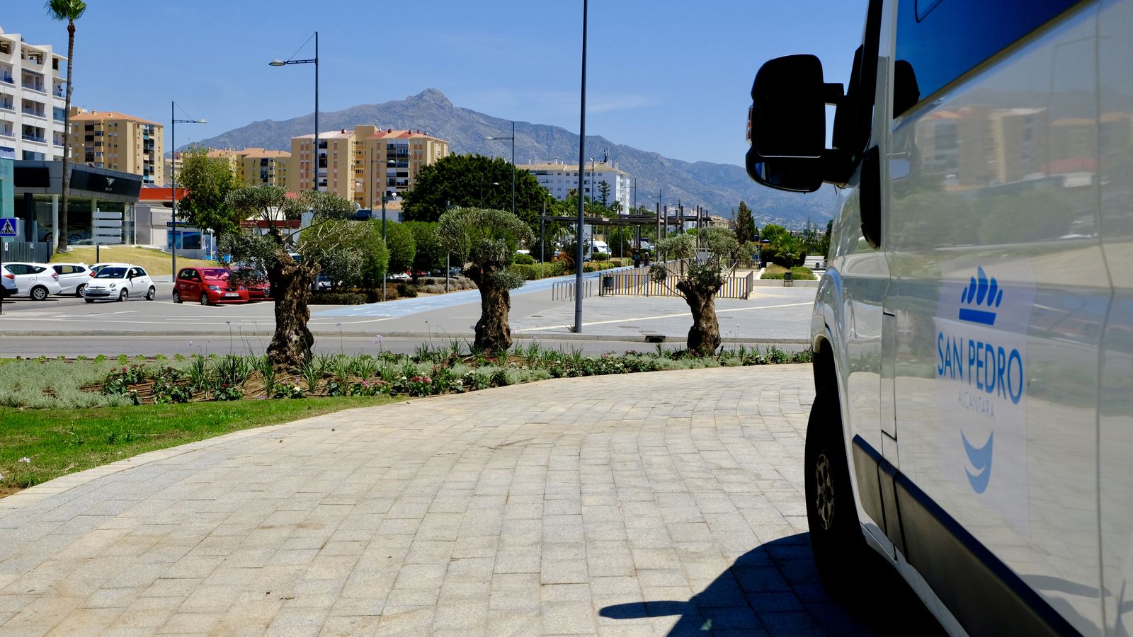 La rotonda Pedro Gil.