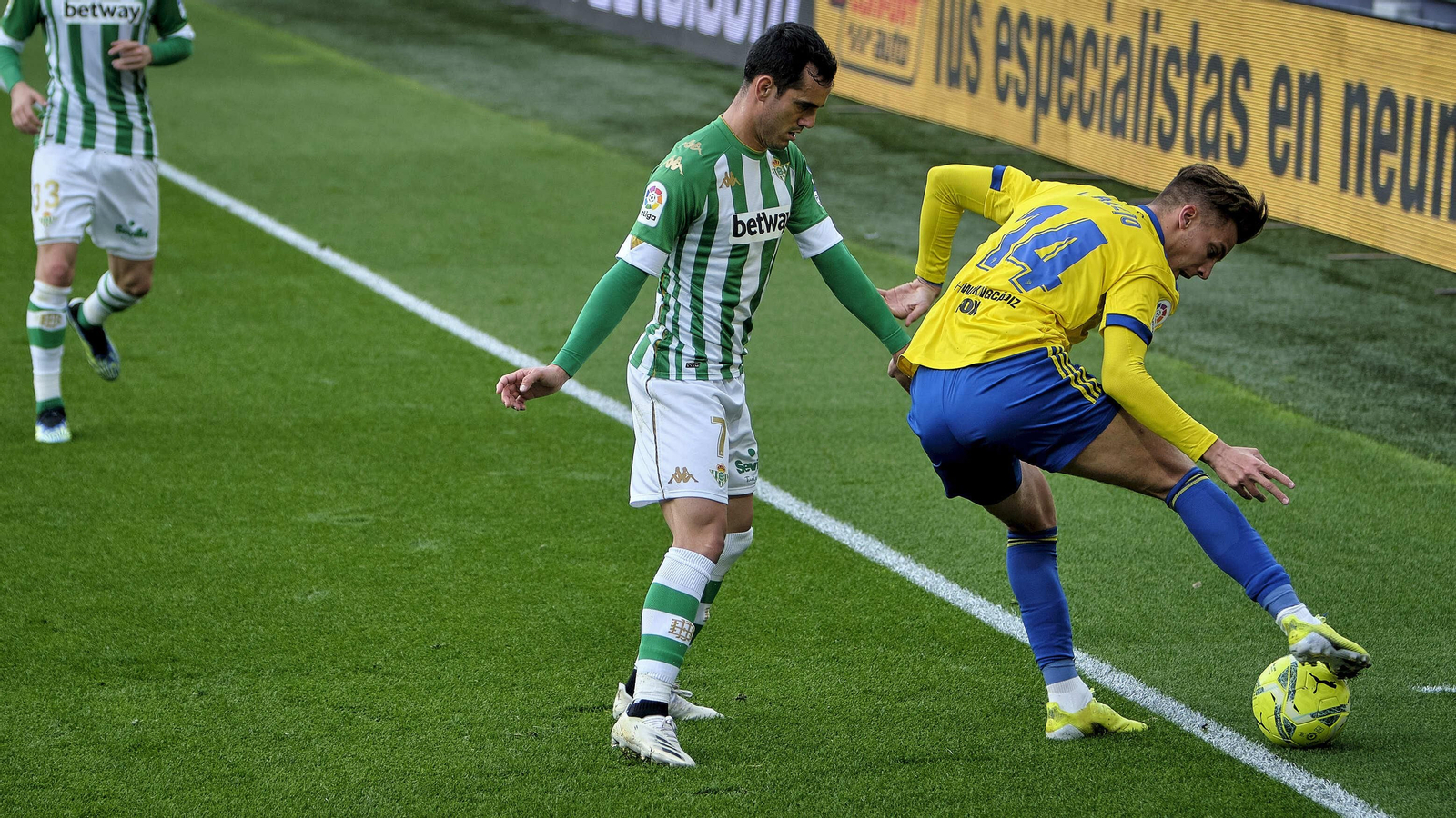 Partido Cádiz CF - Real Betis. Partido Cádiz CF - Real Betis.