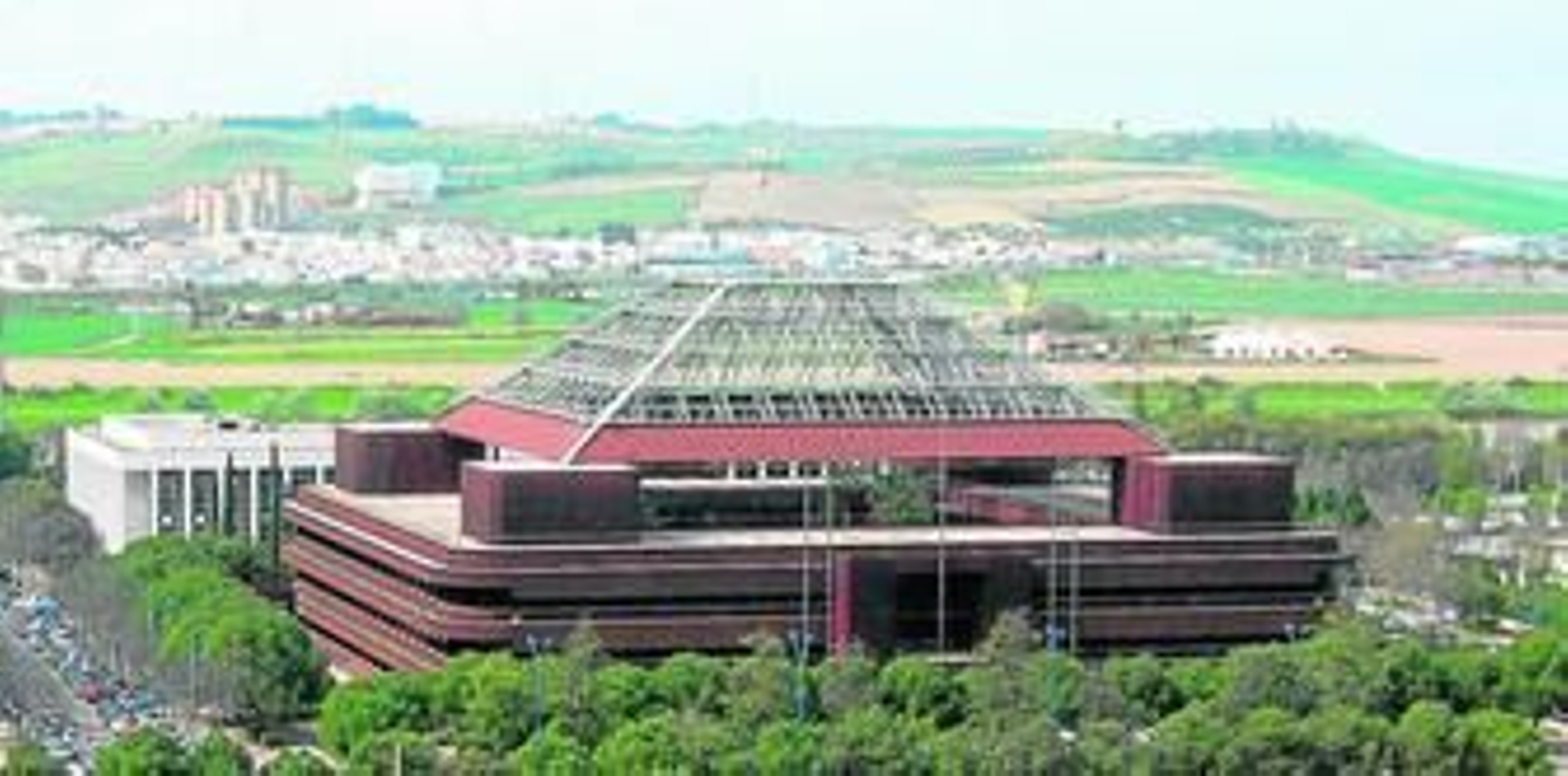 Edificio Expo en la Isla de la Cartuja, donde tiene Agesa su sede social.