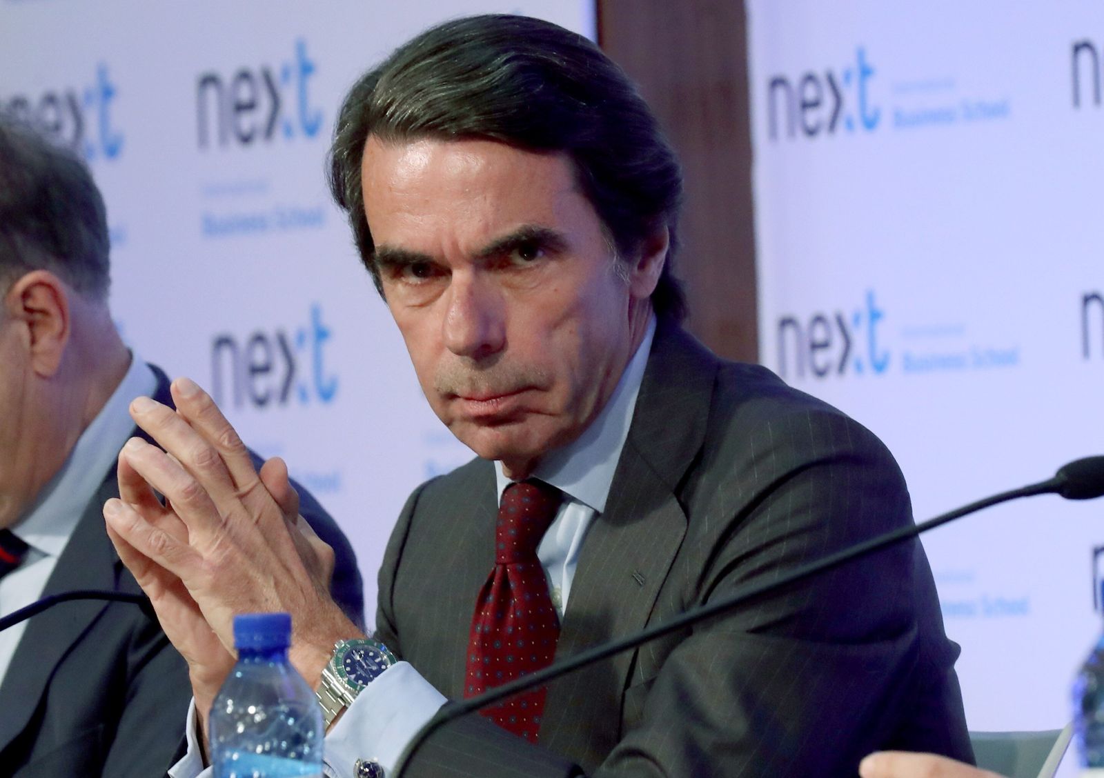 José María Aznar, en un acto reciente.