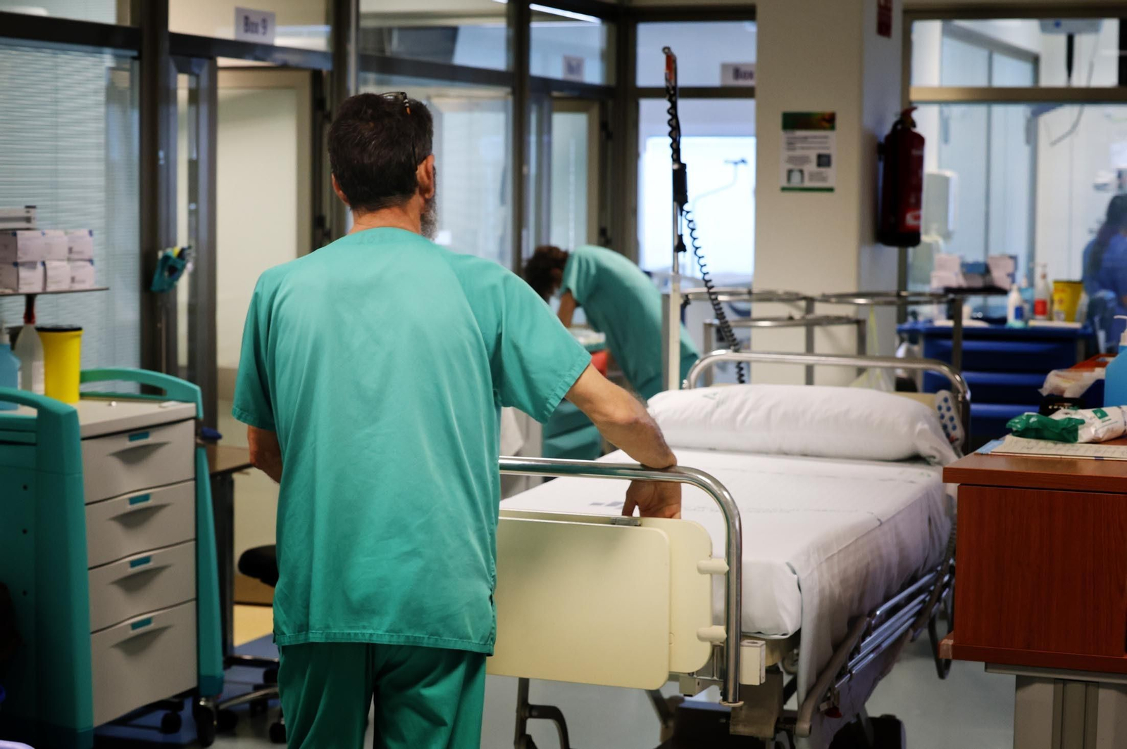 Imágenes de la UCI del Hospital Infanta Elena en Huelva