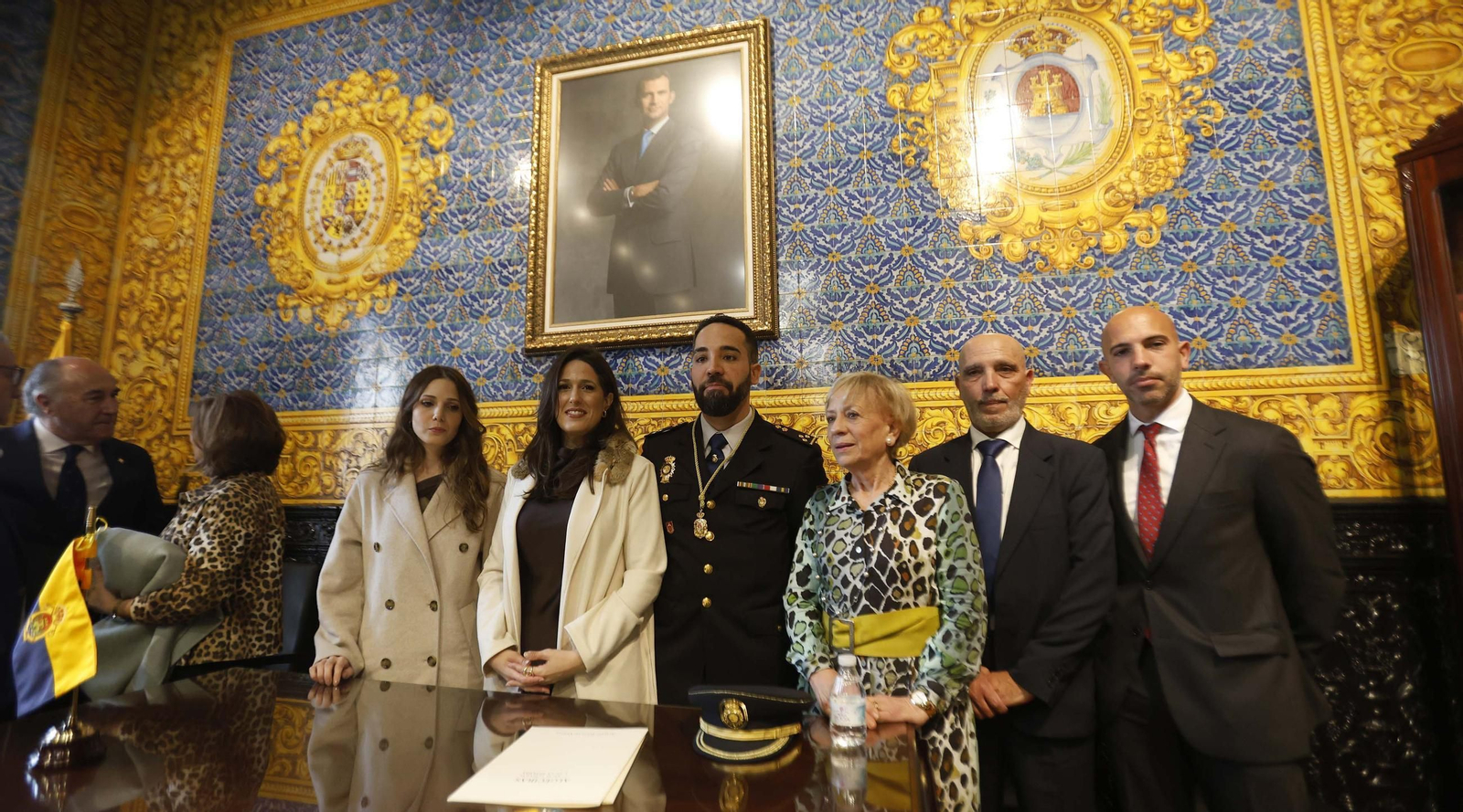 Las fotos del homenaje en Algeciras al inspector jefe de la Policía Nacional Francisco González Suárez