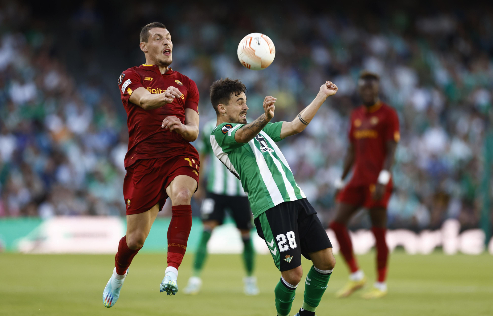 Las imágenes del Betis-Roma