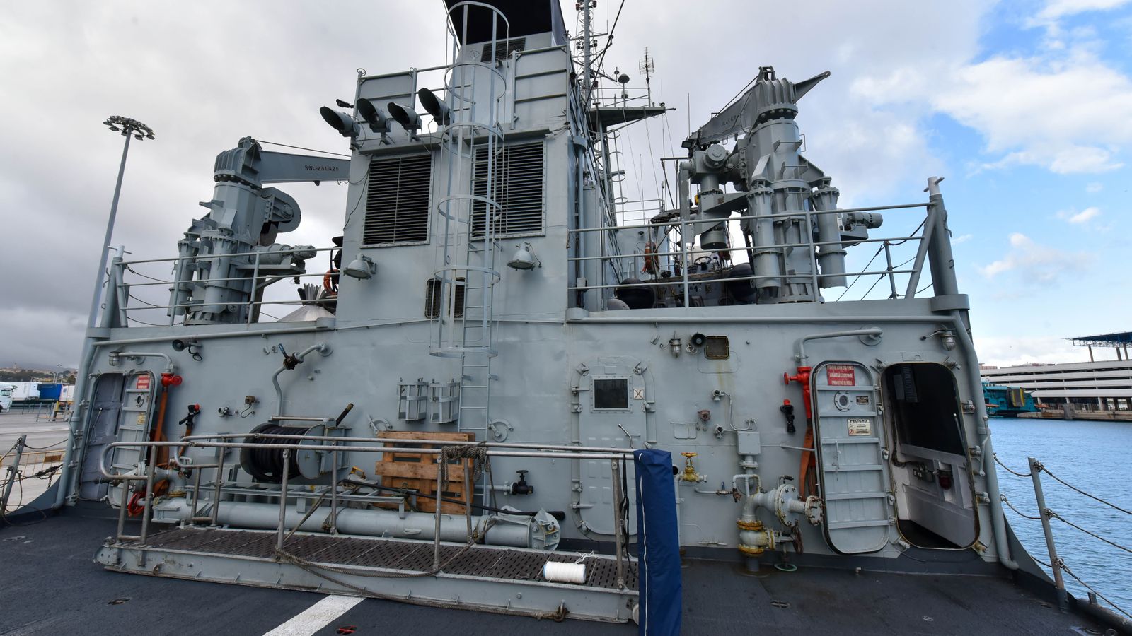 Las fotos de la patrullera Atalaya en el puerto de Algeciras