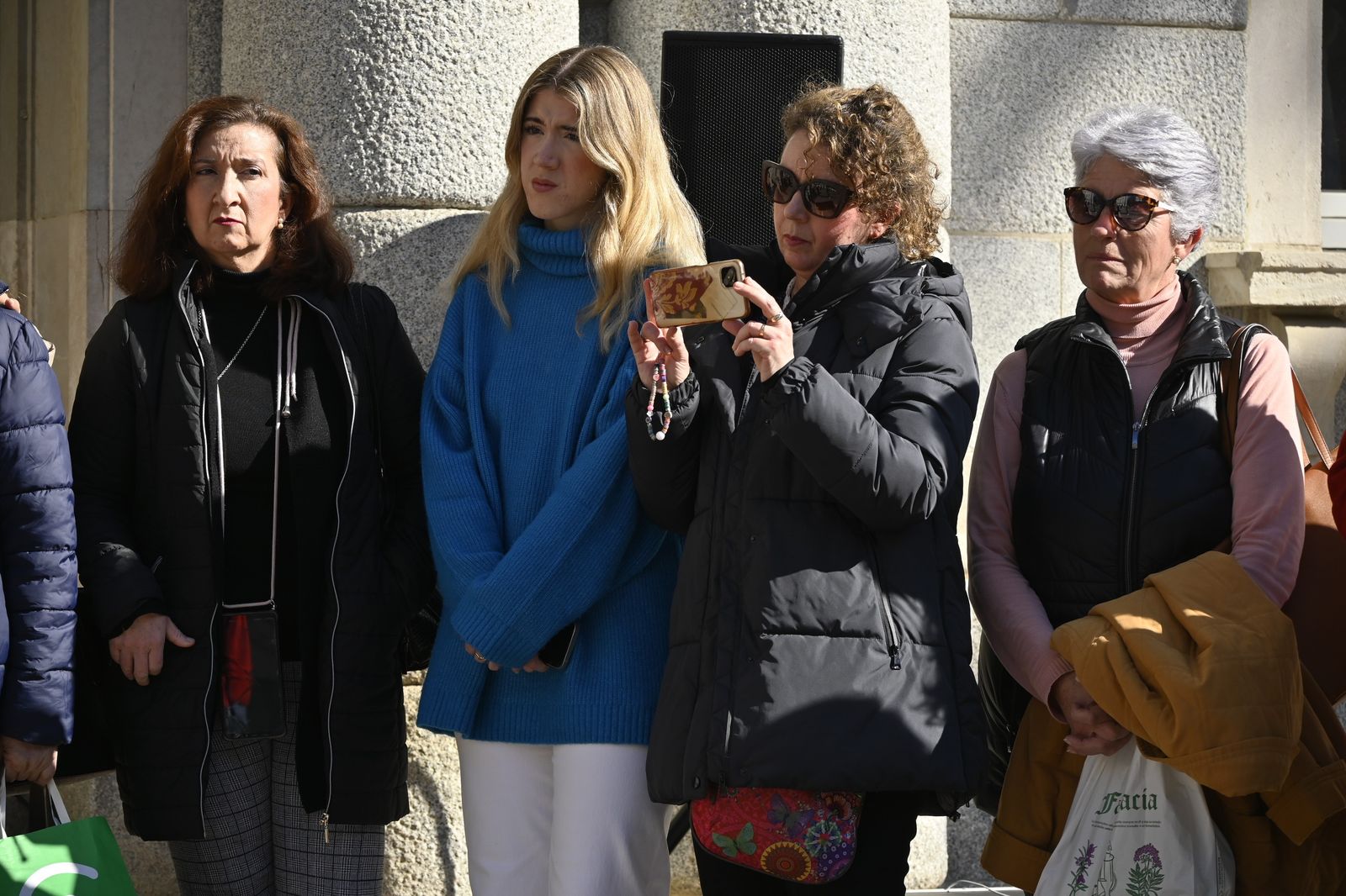 Imágenes de la lectura del llamamiento, del Día Mundial contra el Cancer.