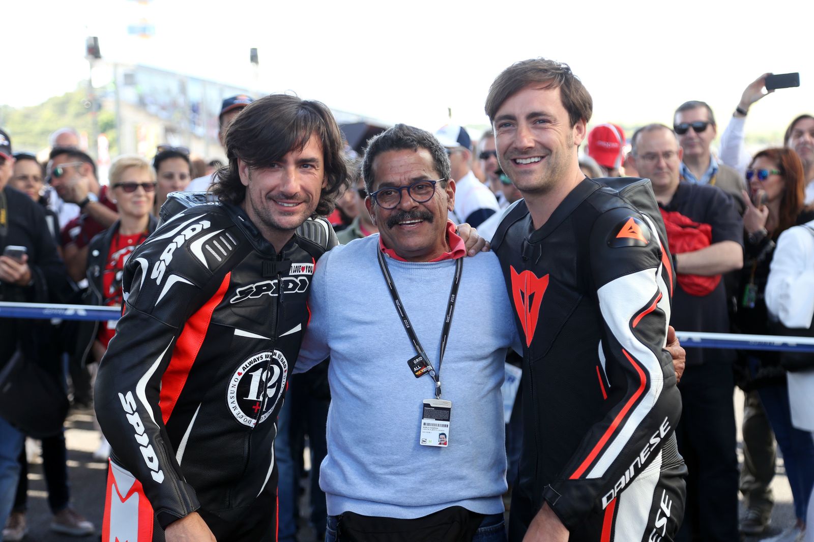 Las imágenes del homenaje a Ángel Nieto en el GP de España